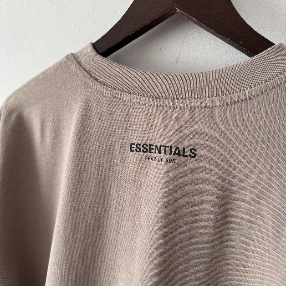 Essentials 🔥 Essentials Tan Jersey T-Shirt Size US S / EU 44-46 / 1 - 6 Thumbnail