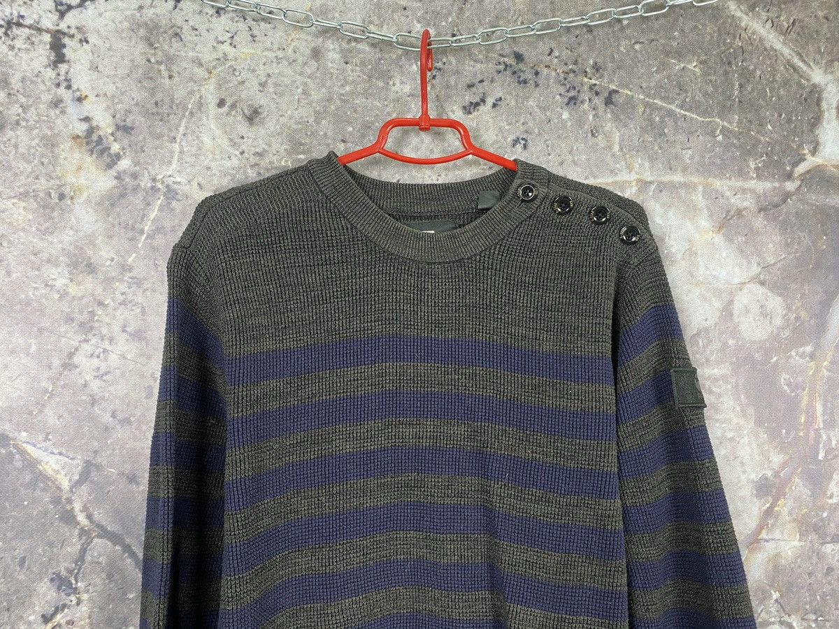 G-Star Men’s G-Star Raw Davin Stripe R Kmit Sweatshirt Size M Size US M / EU 48-50 / 2 - 2 Thumbnail