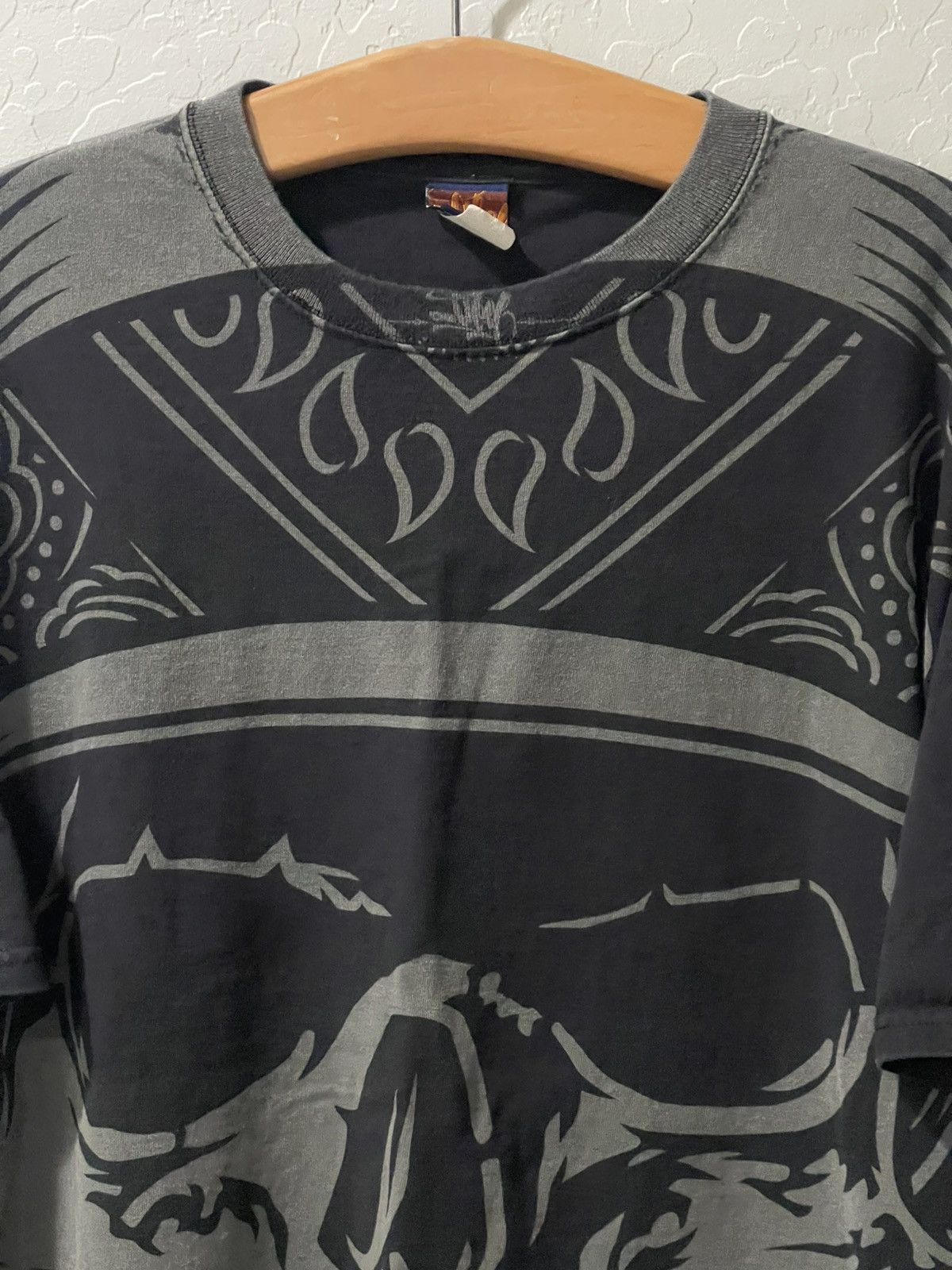 Other Vintage OG Abel Huge Print Skull Shirt Size 2XL Size US XXL / EU 58 / 5 - 2 Thumbnail