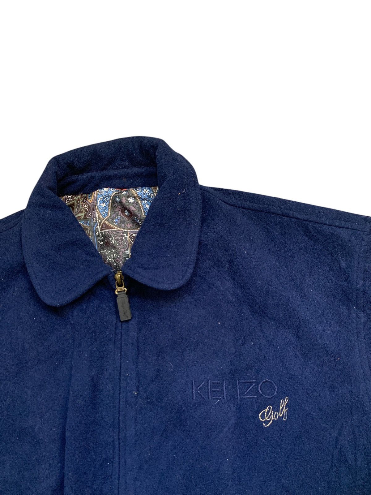Designer × Kenzo Rare Design Vintage Kenzo Paris Golf Jackets Size US L / EU 52-54 / 3 - 9 Thumbnail