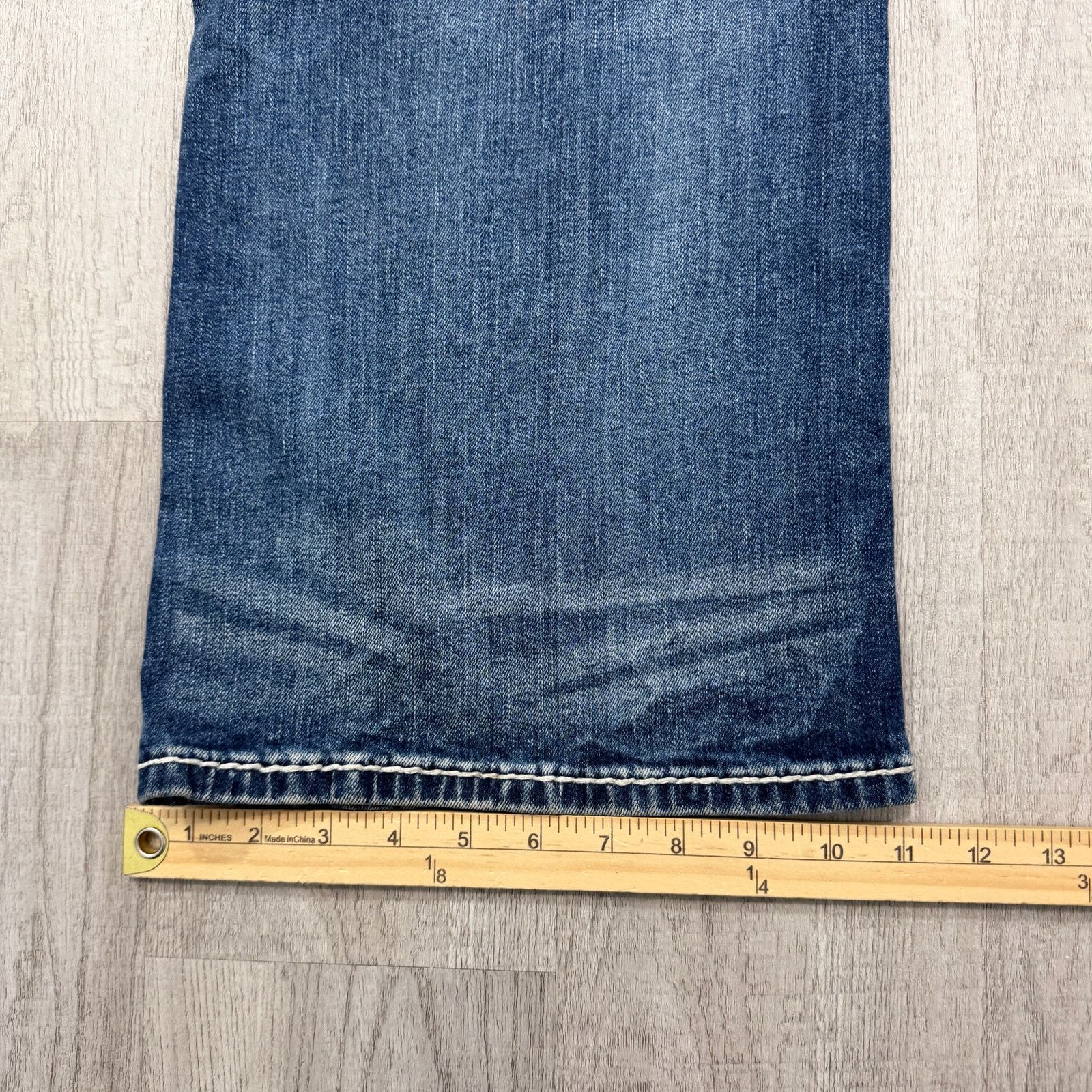 Rock Revival Rock Revival Remy Relaxed Straight Jeans 40 (Fits 40x32) Size US 40 / EU 56 - 15 Thumbnail