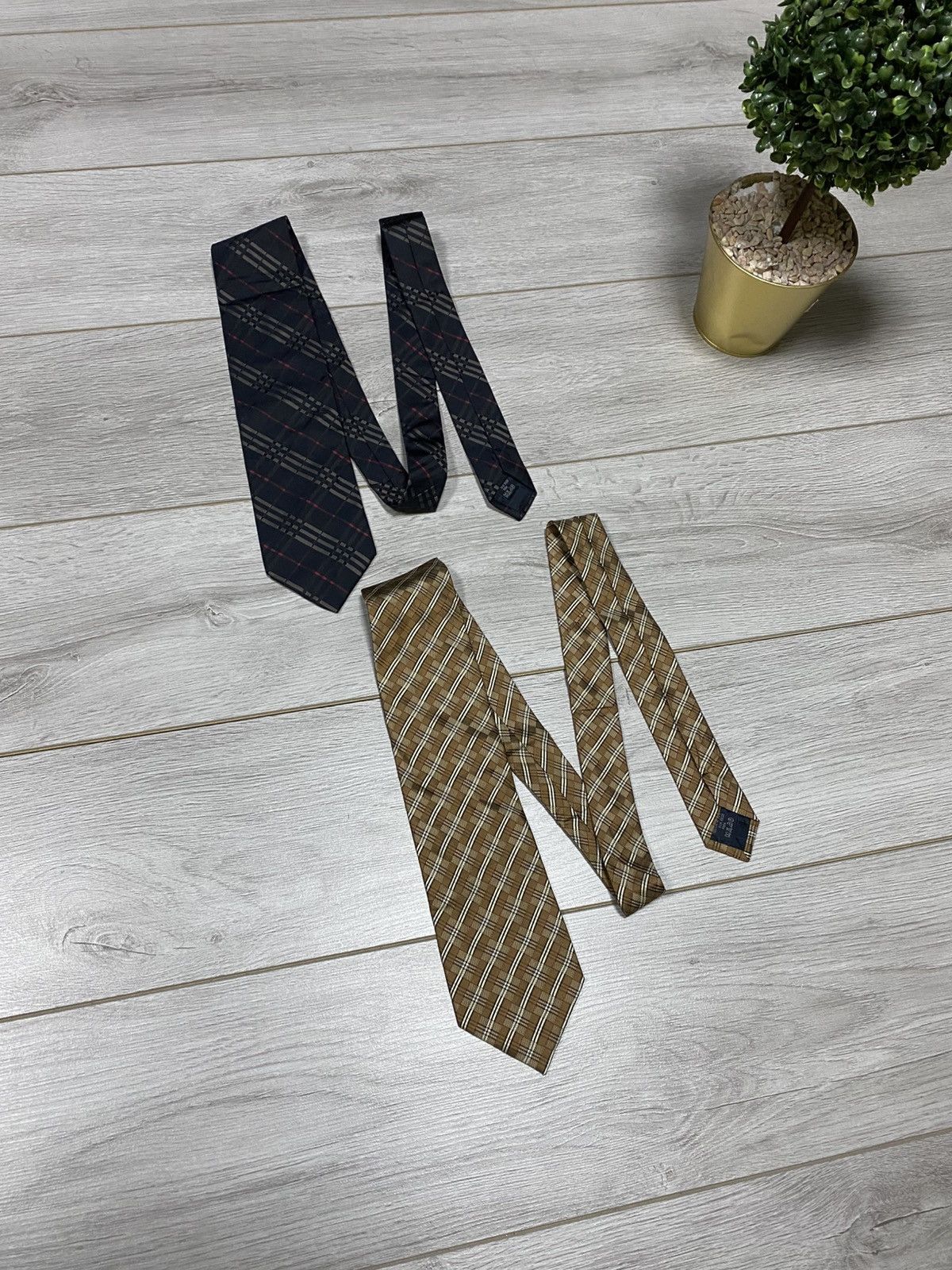 Burberry Burberry London nova check silk tie plaid Size ONE SIZE - 7 Thumbnail