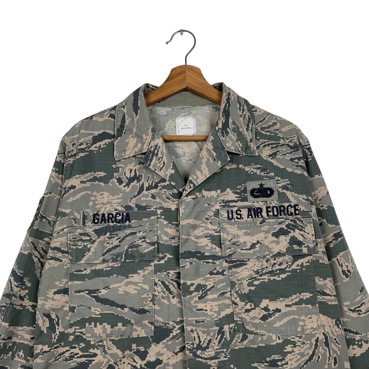 Other Vintage US Air Force Utility Camouflage Jacket Size US M / EU 48-50 / 2 - 2 Thumbnail