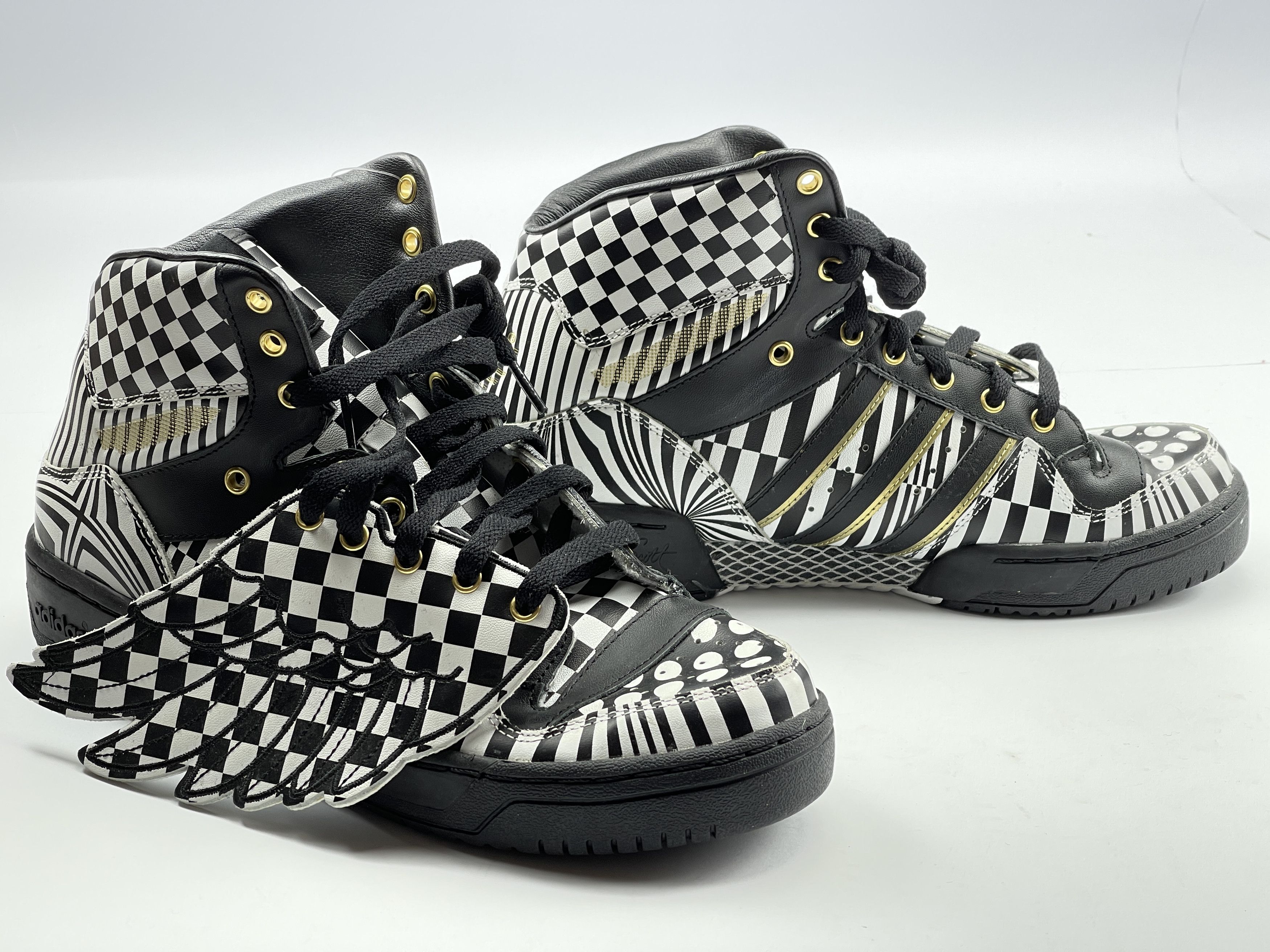 Adidas × Jeremy Scott Adidas Sneakers Jeremy Scott JS Wings Opart Shoes G95768 Size US 9 / EU 42 - 5 Thumbnail