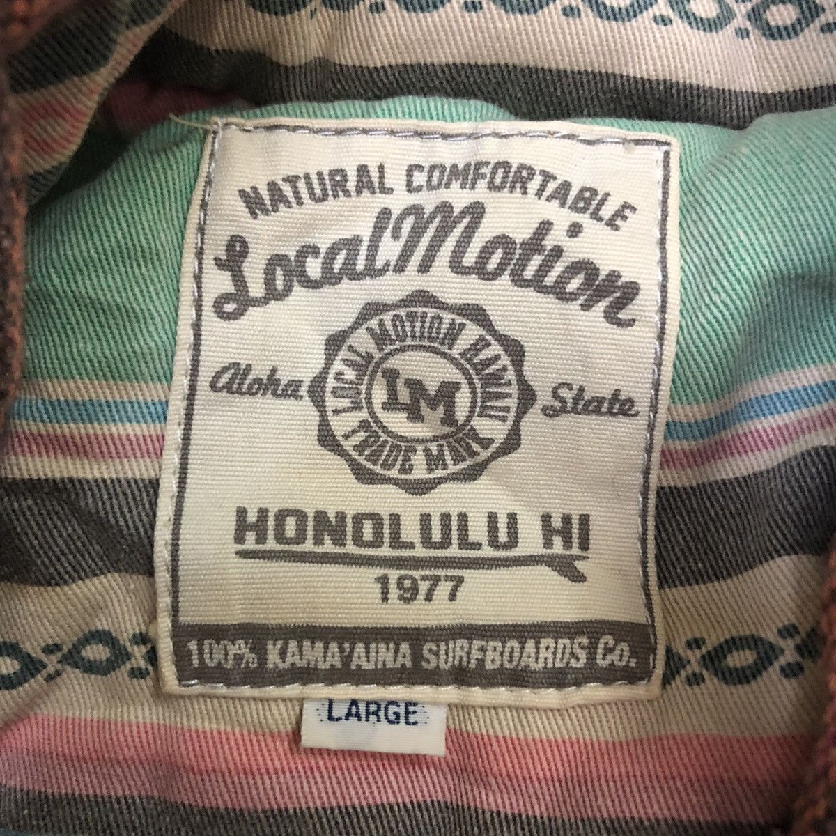 Japanese Brand Vintage Local Motion Hawaii Button Ups Denim Vest Size US L / EU 52-54 / 3 - 12 Thumbnail