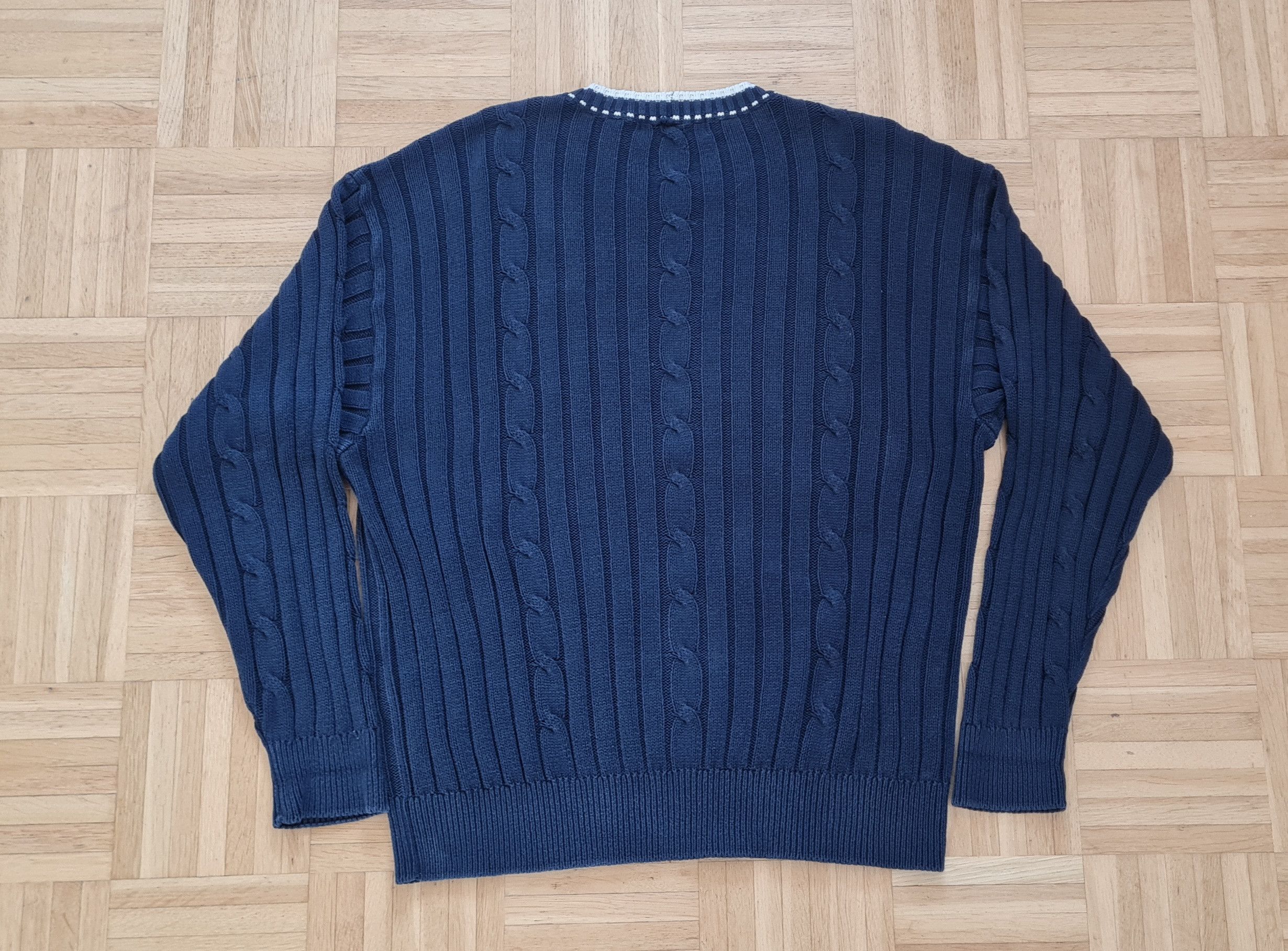 Disney × Iceberg × Vintage Vintage Iceberg x Disney knit sweater "Officer Duck" 1992 9 Size US L / EU 52-54 / 3 - 7 Thumbnail
