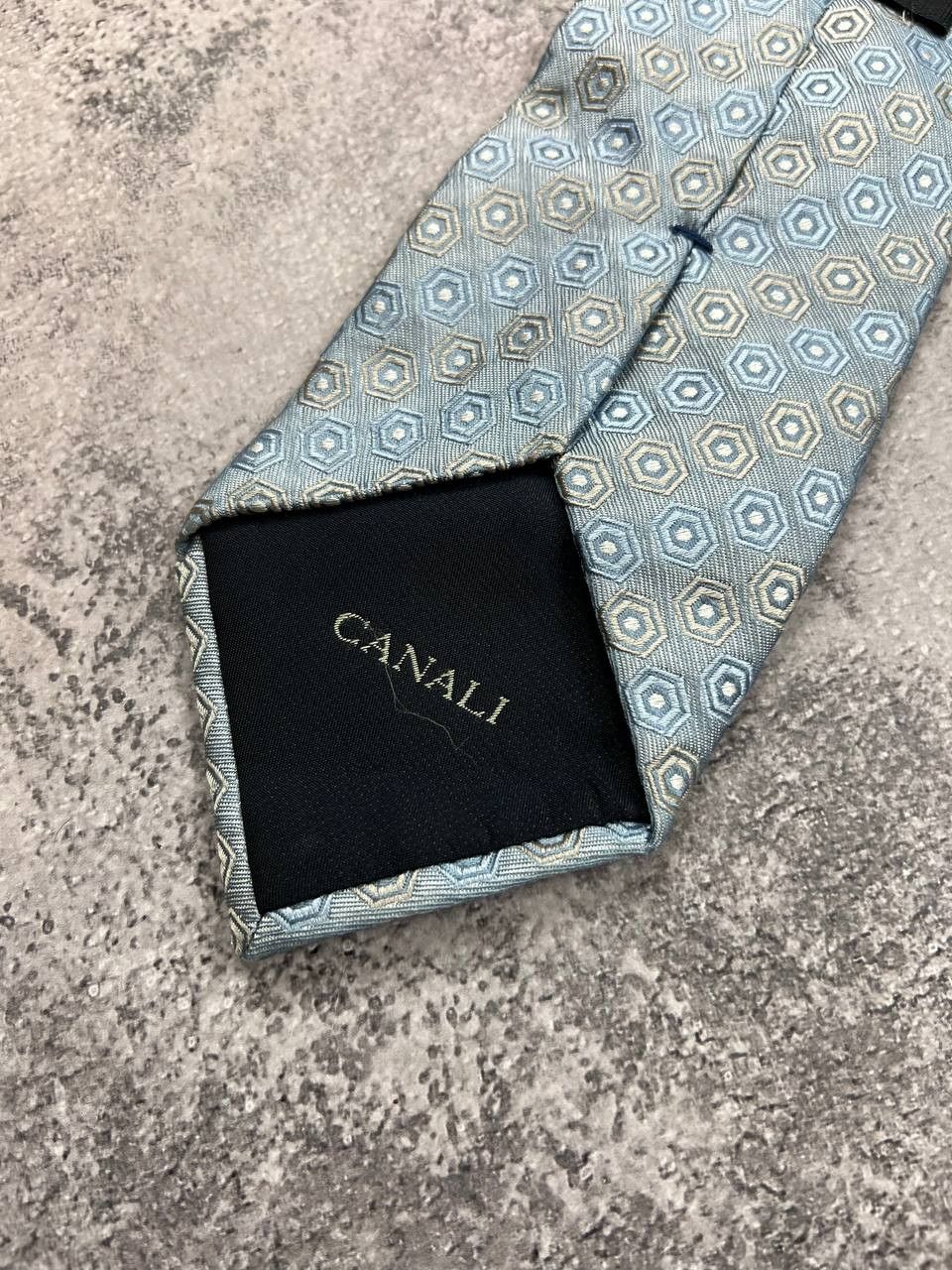 Canali Canali Tie 100% Silk Luxury Size ONE SIZE - 5 Thumbnail