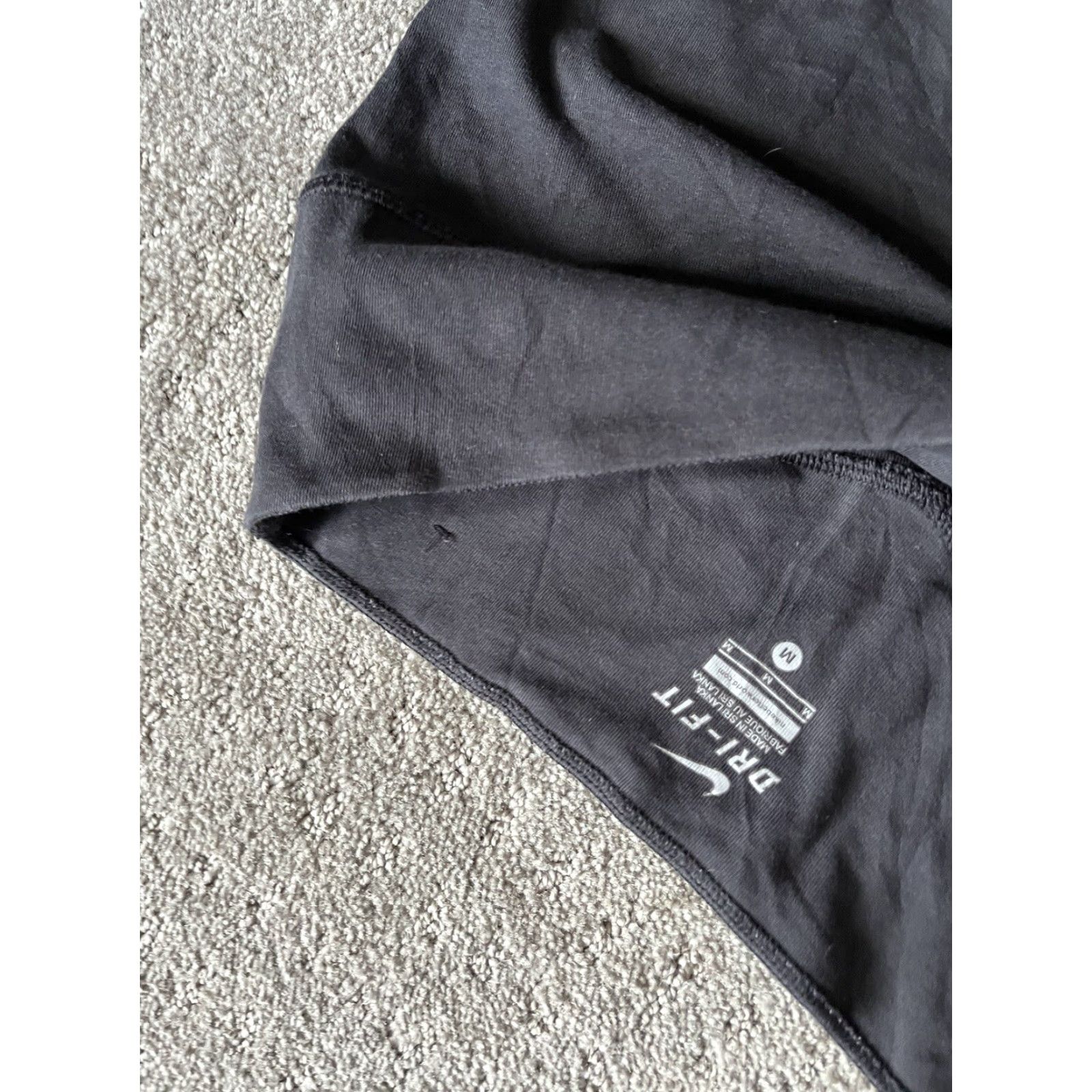 Nike Nike Dri-Fit Capri Tights Athletic Pants Womens Medium Black Soli Nike Dri-Fit Be Fast Capri Tights 669741-010 Activewear, Capri, Women, Size M, Black Size 32" / US 10 / IT 46 - 5 Thumbnail