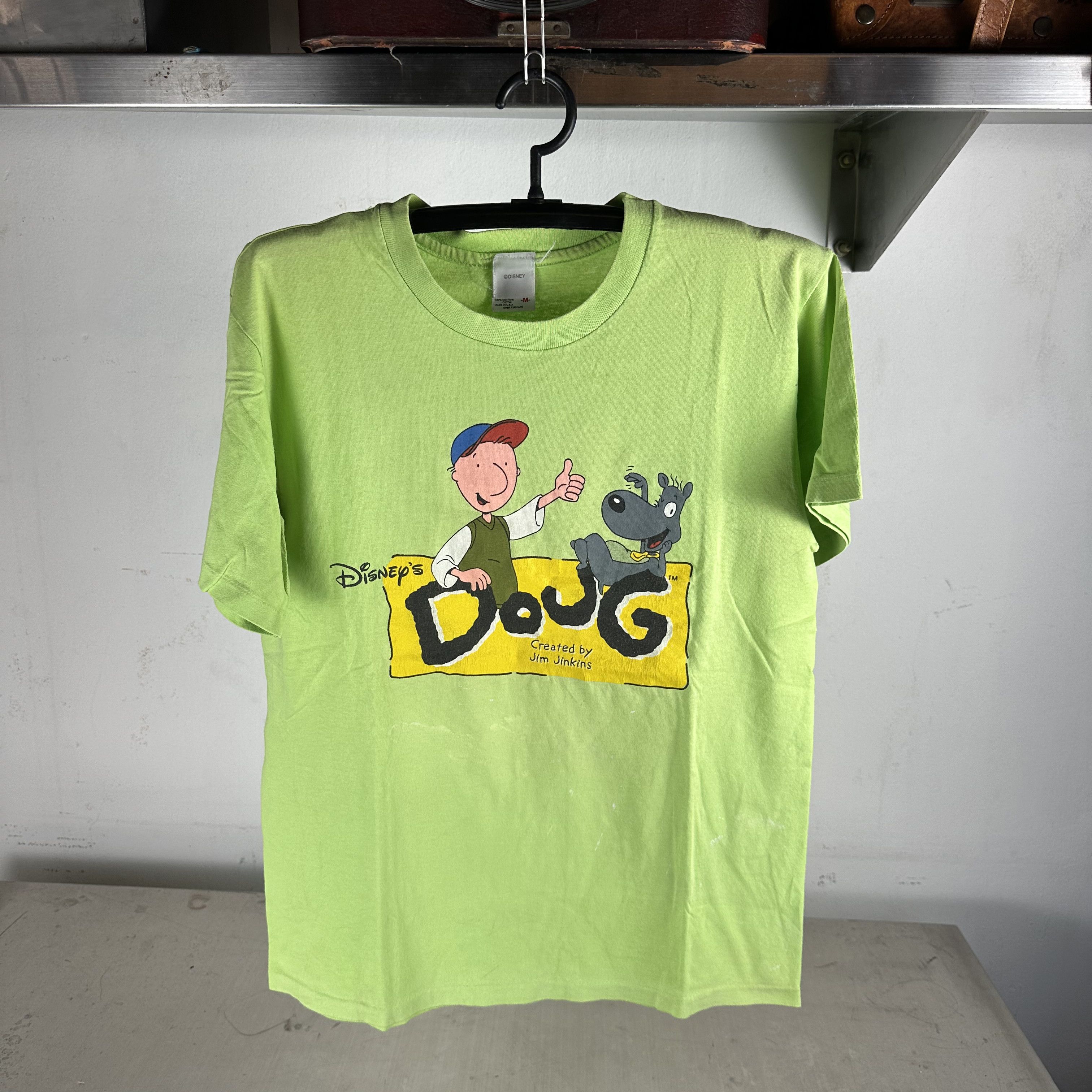 Vintage 90s Disney Doug Animated Sitcom TV Show Promo T-shirt Size US M / EU 48-50 / 2 - 1 Thumbnail