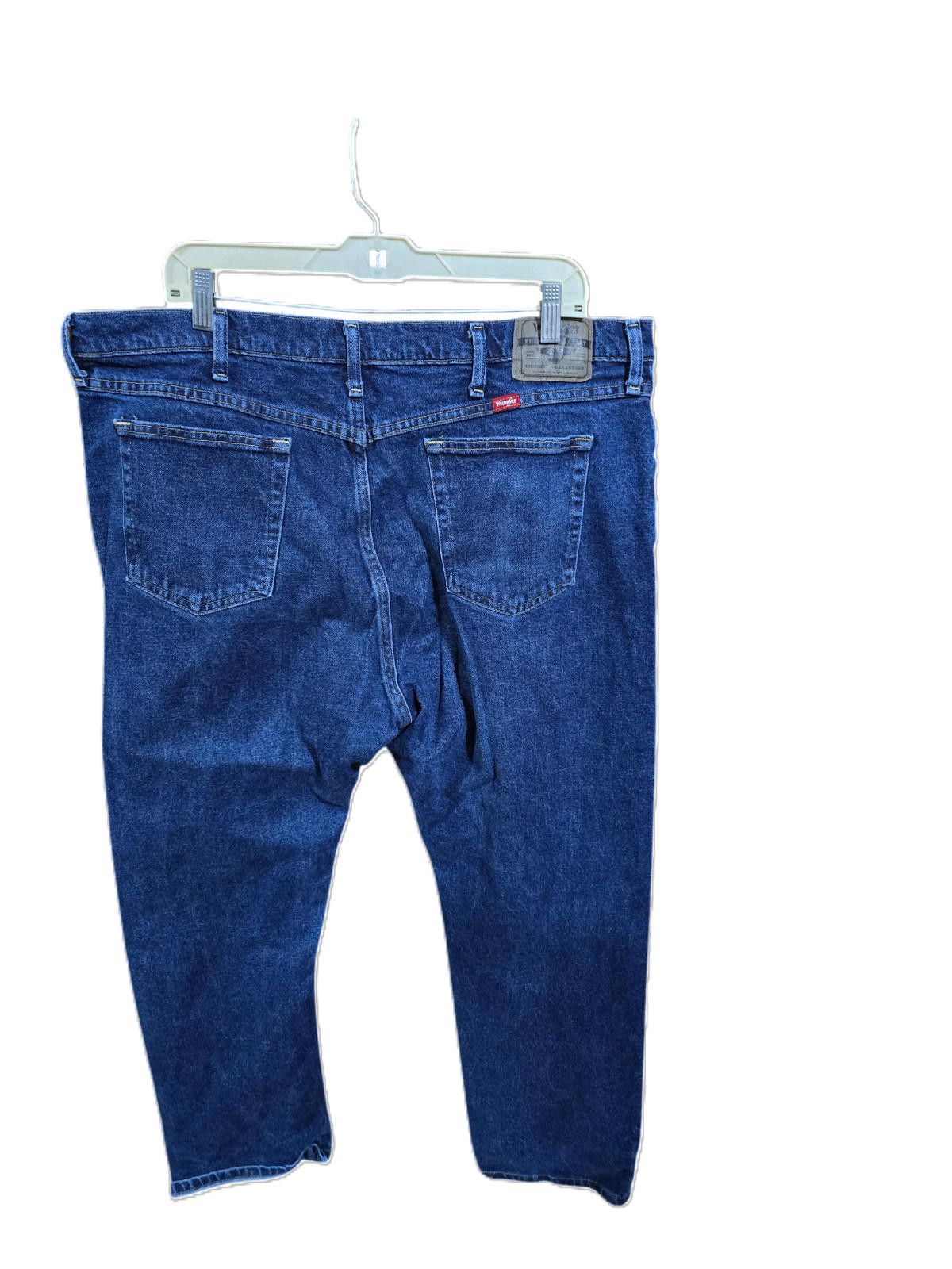 Wrangler Wranglers Dark Blue Denim Jeans Size 42X30 Size US 42 / EU 58 - 2 Thumbnail