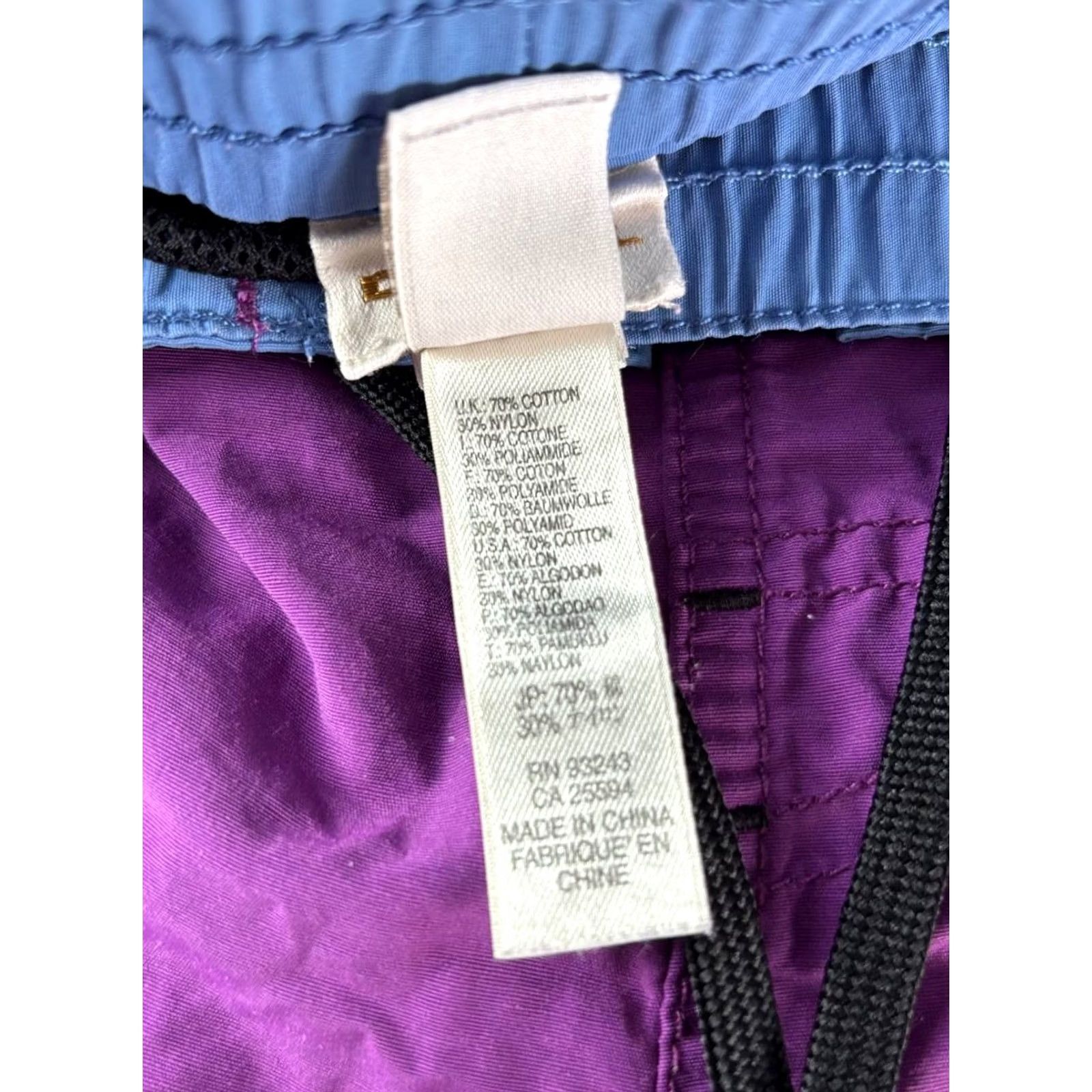 Diesel Diesel Shorts Womens M Purple Cotton Stretch Drawstring Beach Casual Modern Classic Womens Size 32" / US 10 / IT 46 - 5 Thumbnail