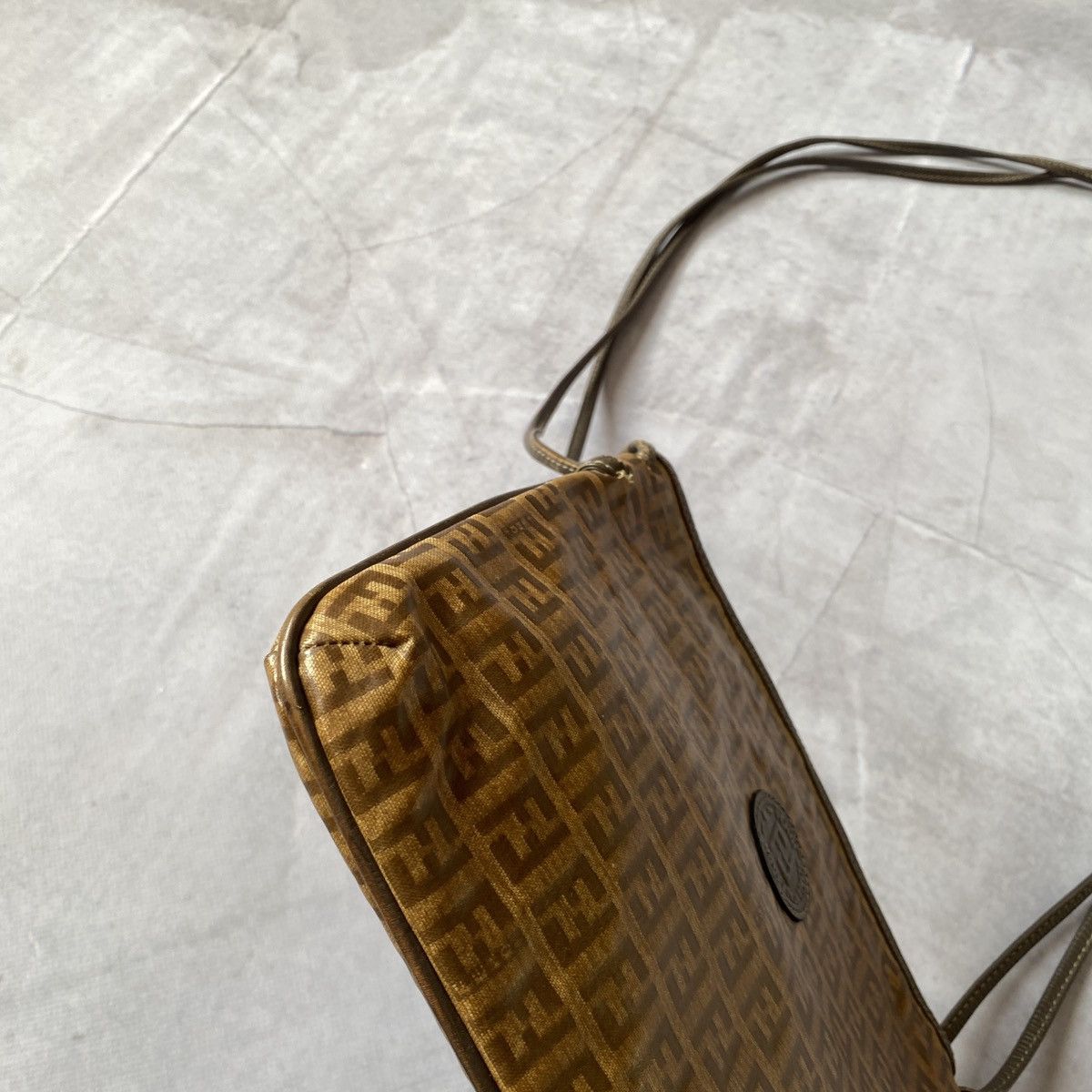 Fendi × Vintage vintage Fendi Monogram Shoulder Bag messenger 80s luxury Size ONE SIZE - 6 Thumbnail