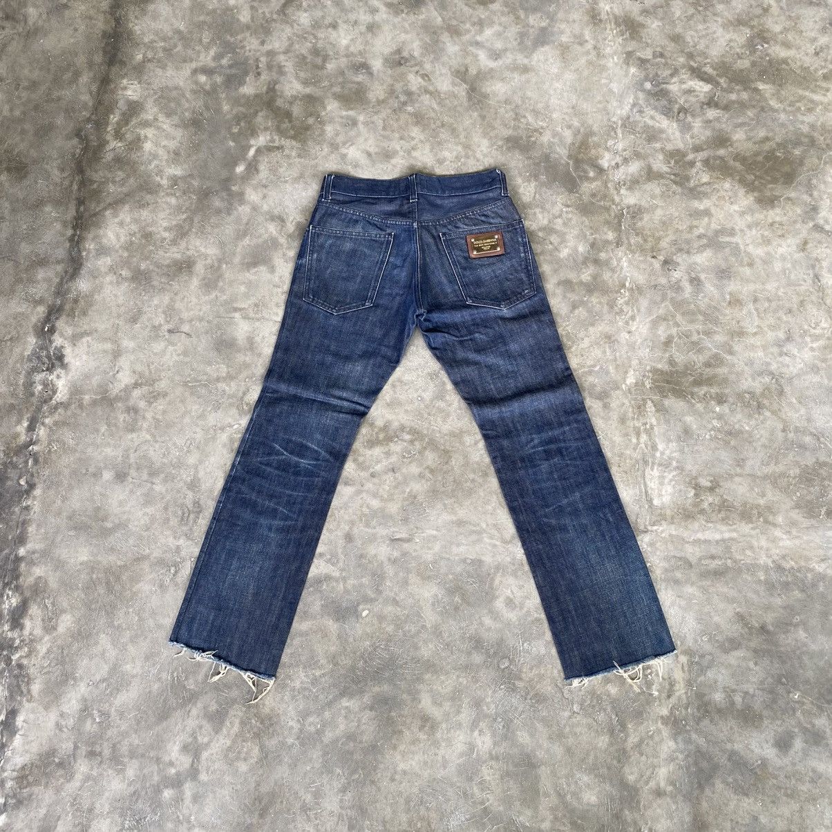 Dolce & Gabbana 2000s Dolce&Gabbana Via San Damiano 7 Denim Pants Size US 26 / EU 42 - 4 Thumbnail