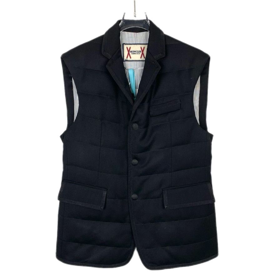 Moncler Moncler Quilted Black Down Vest Size US XS / EU 42 / 0 - 1 Thumbnail