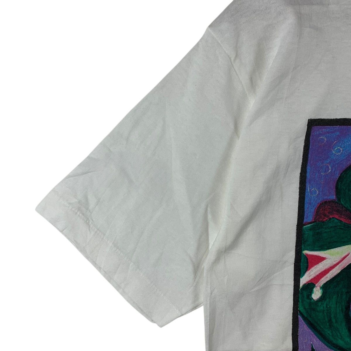 Arts & Science Vintage THE RAINFOREST ART by B.MICHELE big frog printed tee Size US M / EU 48-50 / 2 - 6 Thumbnail