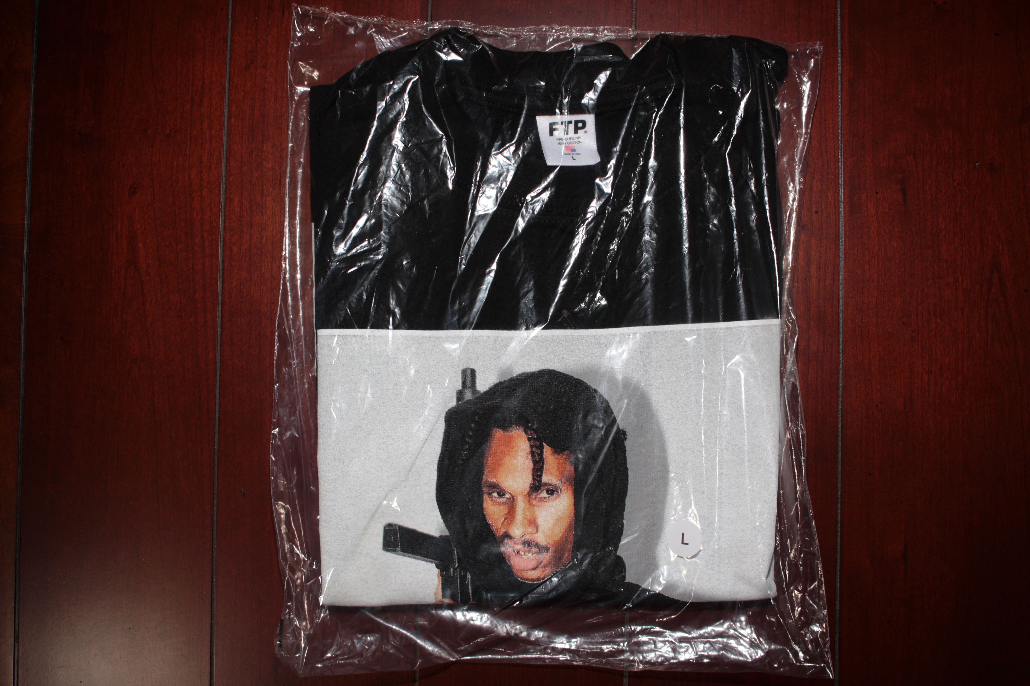 Fuck The Population FUCKTHEPOPULATION - BLACK KRAY PHOTO T-Shirt Size US L / EU 52-54 / 3 - 5 Thumbnail