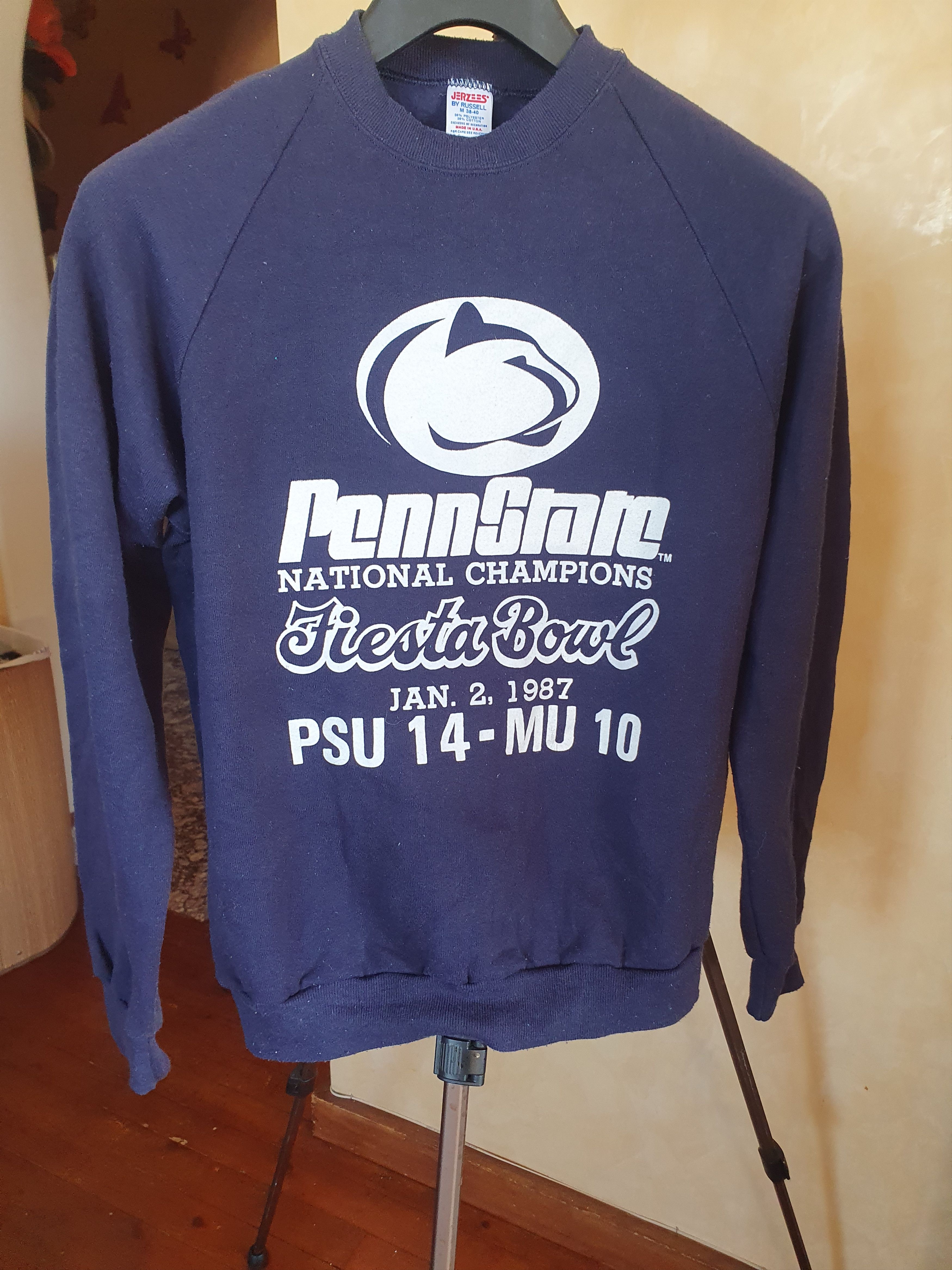 Jerzees × Vintage Penn State Fiesta Bowl 1987 sweatshirt Vintage Made in USA M Size US M / EU 48-50 / 2 - 4 Thumbnail
