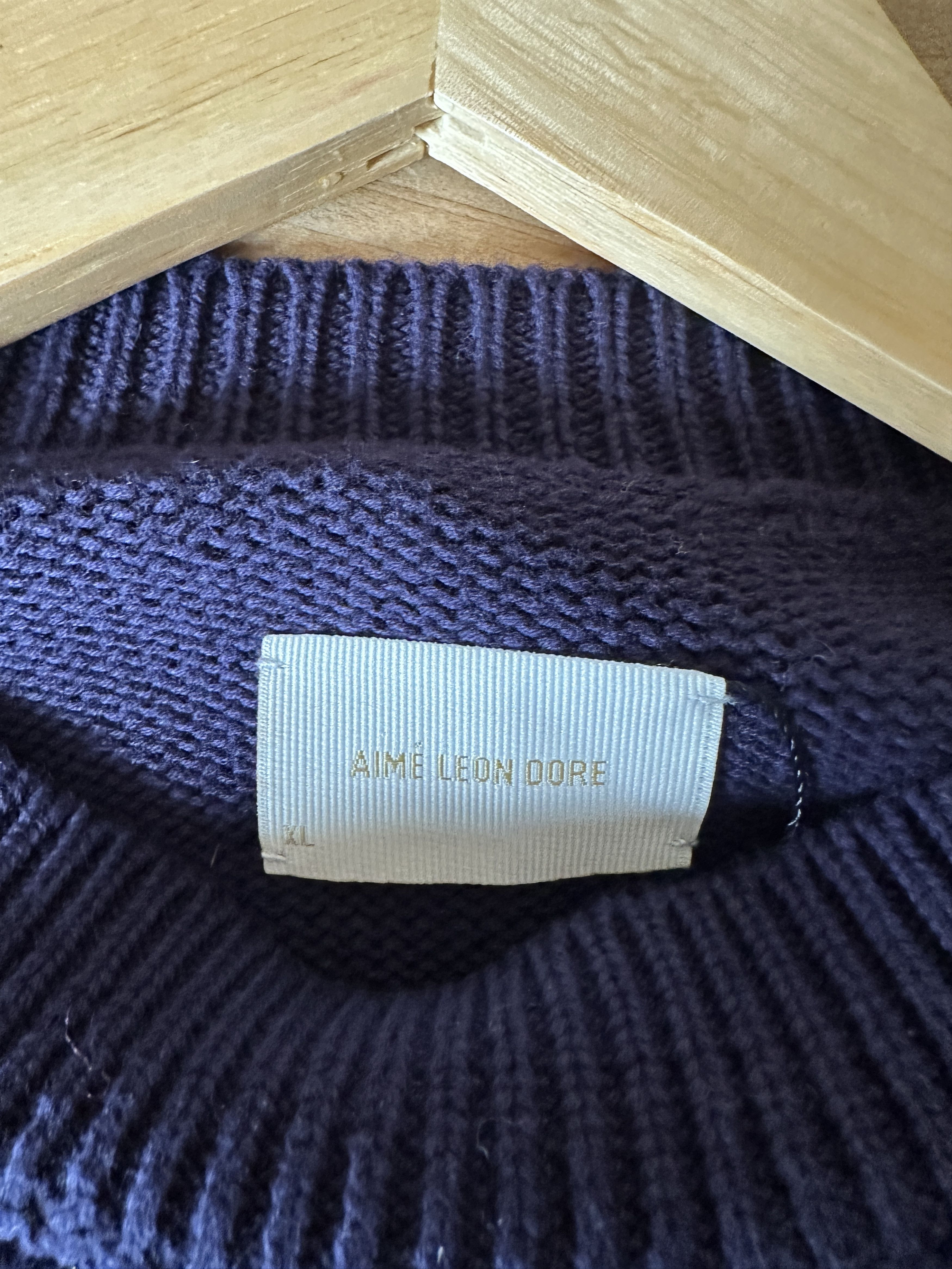 Aime Leon Dore Aime Leon Dore Knit ALD Sweater Size US XL / EU 56 / 4 - 4 Thumbnail