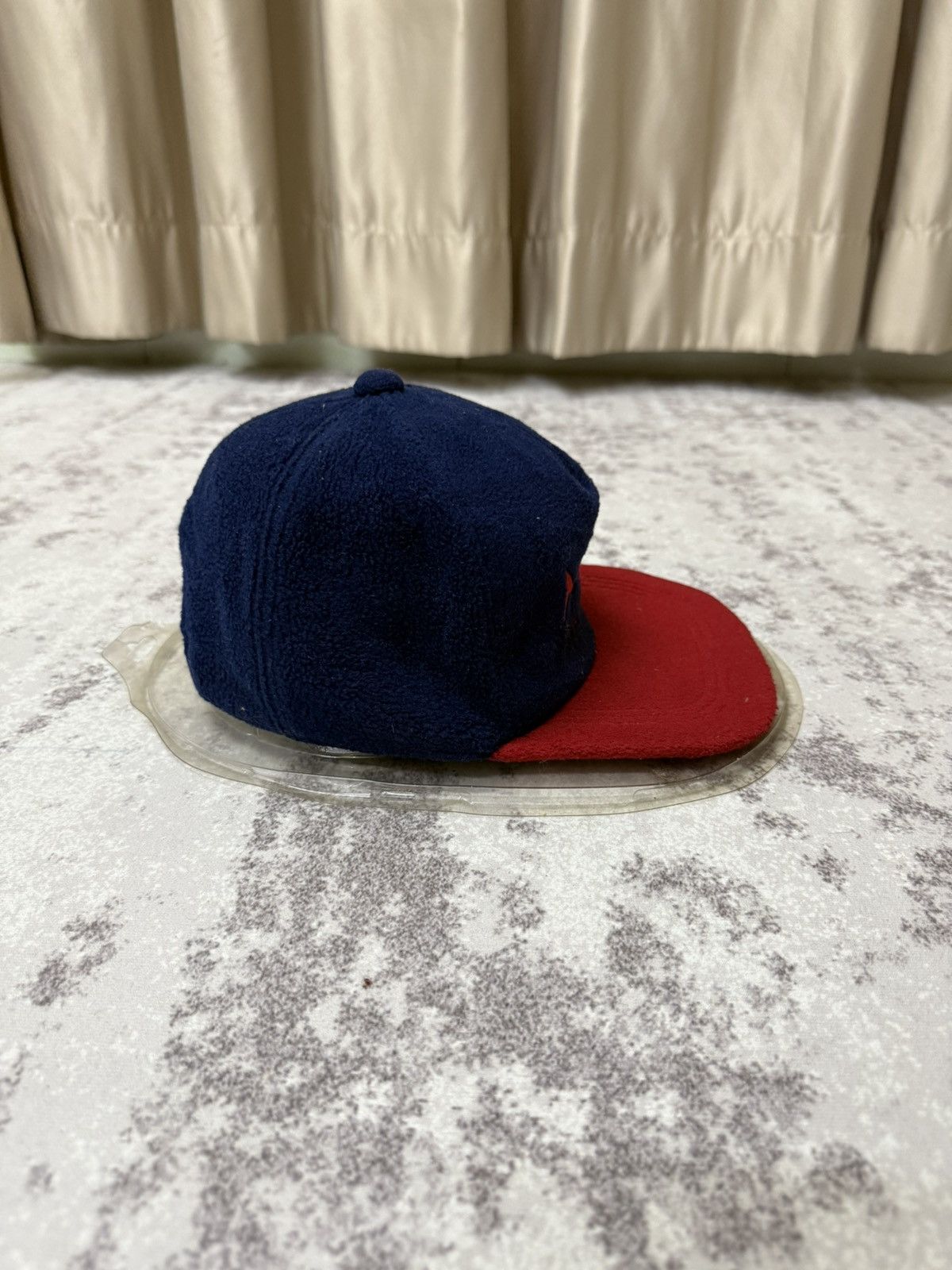 Japanese Brand Vintage Asia NCAA The National Collegiate Athletic Flece Cap Size ONE SIZE - 3 Thumbnail