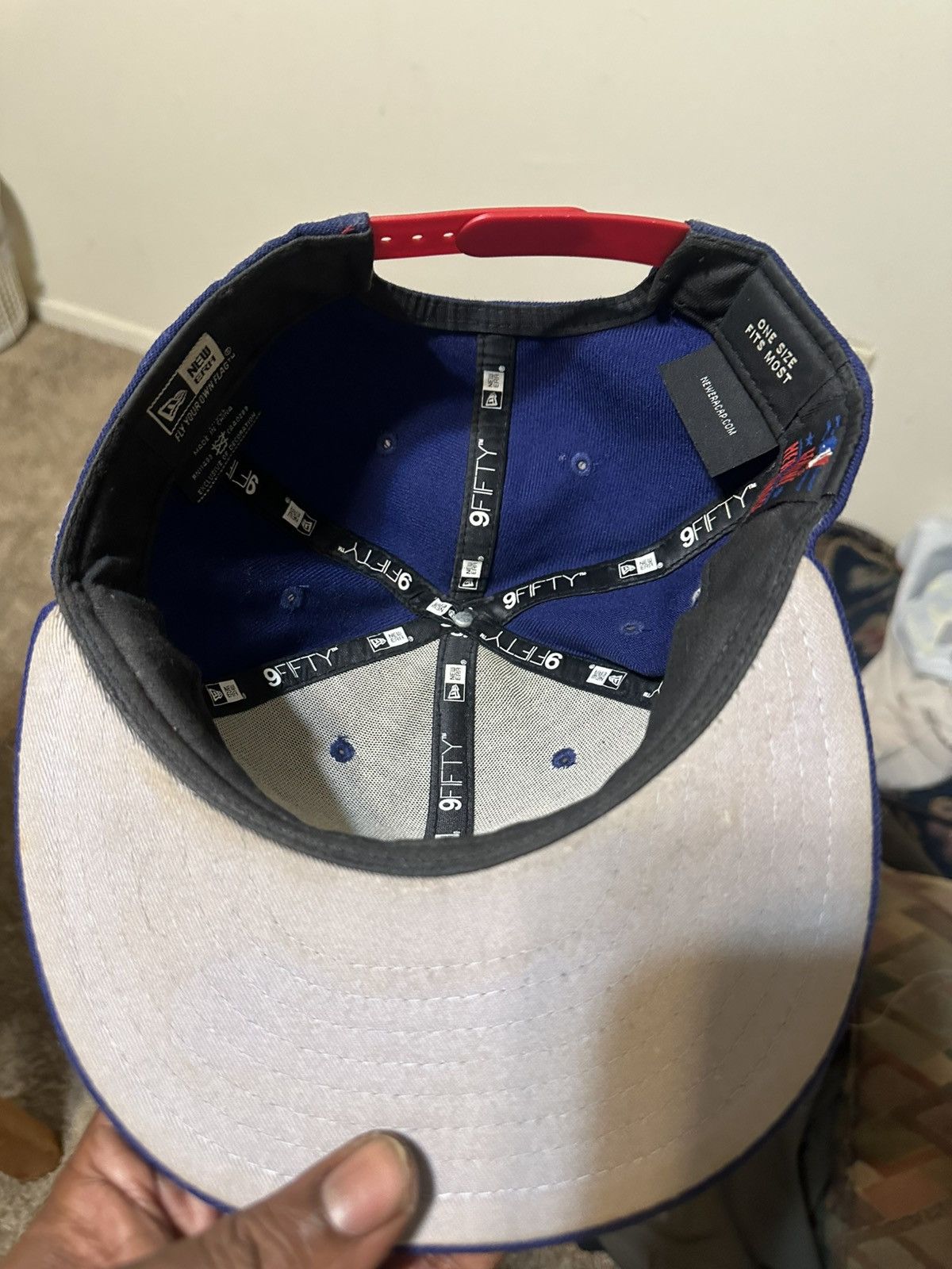 MLB × New Era × Vintage Vintage MLB Texas Rangers “blue” hat 90s Size ONE SIZE - 7 Thumbnail