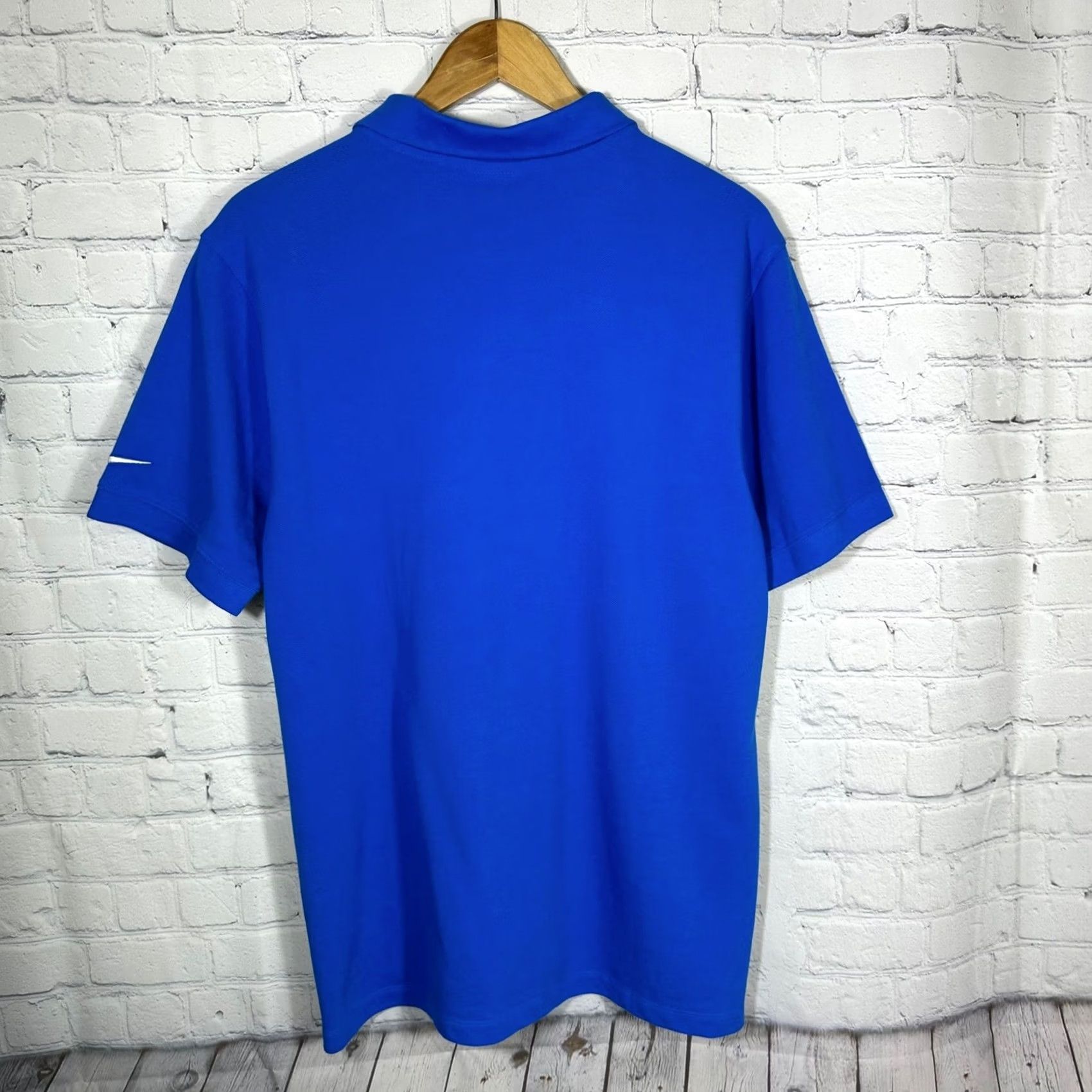 Nike Nike NFL Detroit Lions Polo Shirt Mens M Gray Blue Short Sleeve Football Size US M / EU 48-50 / 2 - 7 Thumbnail