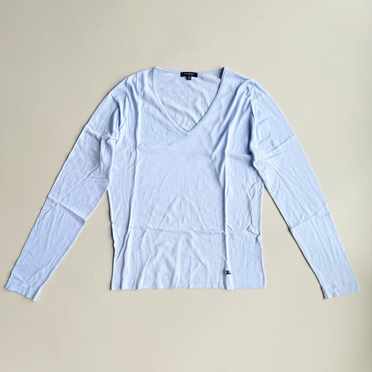 Burberry Burberry V Neck Long Sleeve Knit Top Size US M / EU 48-50 / 2 - 3 Thumbnail