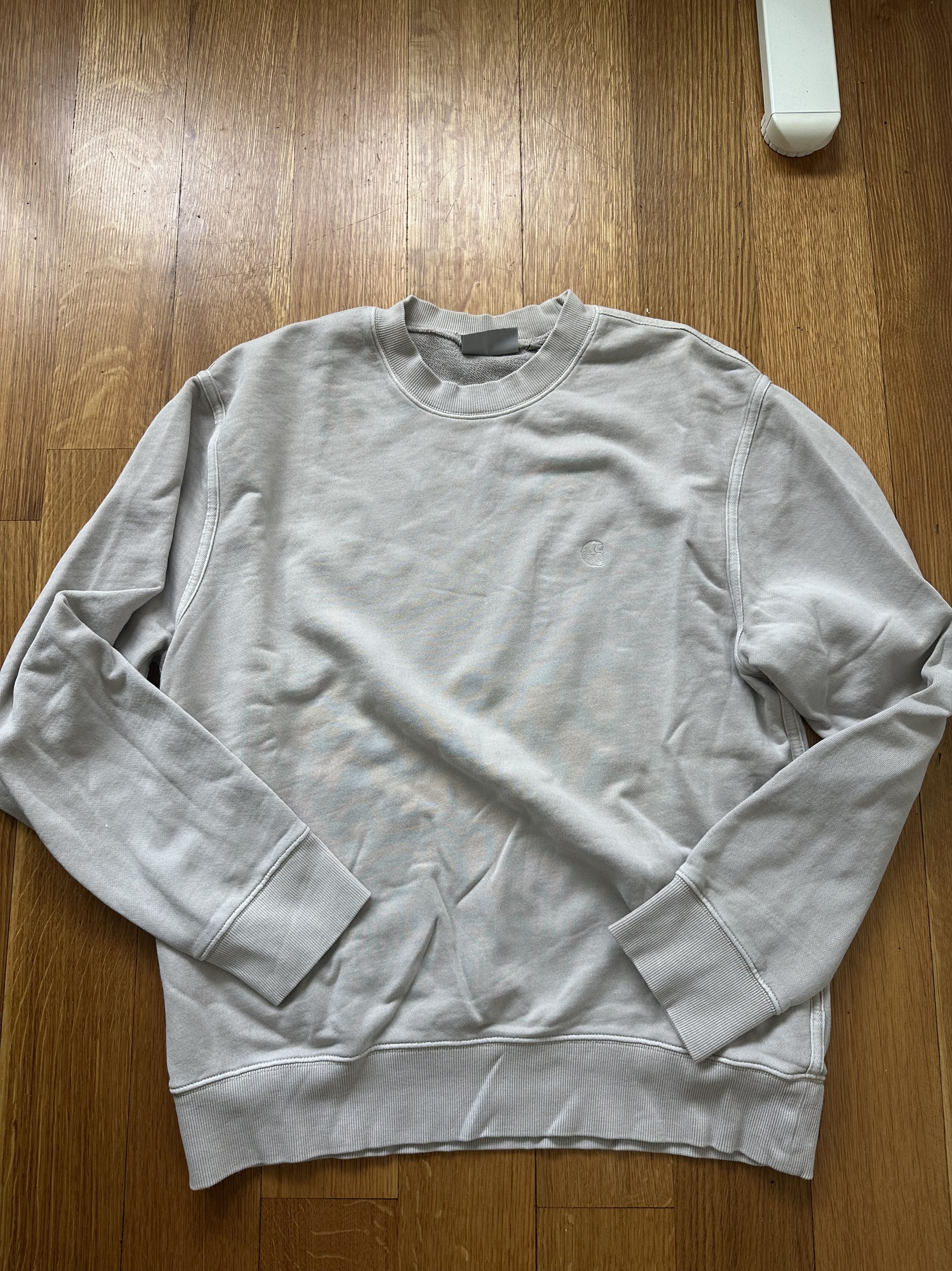 Carhartt Wip Carhartt WIP Crewneck Fleece - Mushroom Size US M / EU 48-50 / 2 - 1 Thumbnail