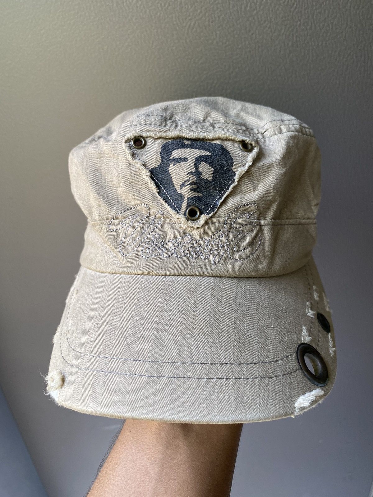 Hysteric Glamour Vintage Che Guevara comando distressed hats y2k Size ONE SIZE - 2 Thumbnail