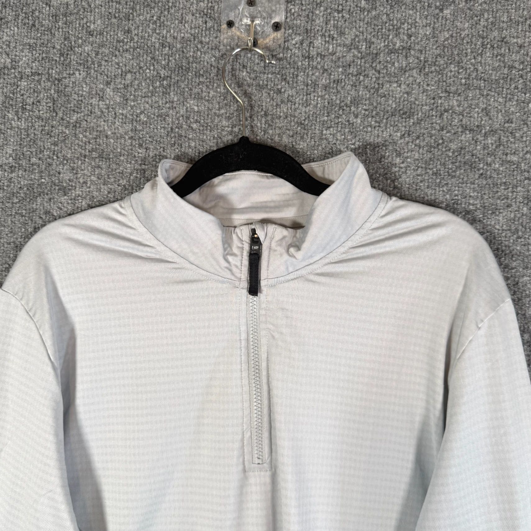 Nike Nike Shirt Men XL Gray 1/4 Zip Stretch Swoosh Performance Athleisure Logo Dri-FIT Nike Casual Running Baseball Size US XL / EU 56 / 4 - 3 Thumbnail