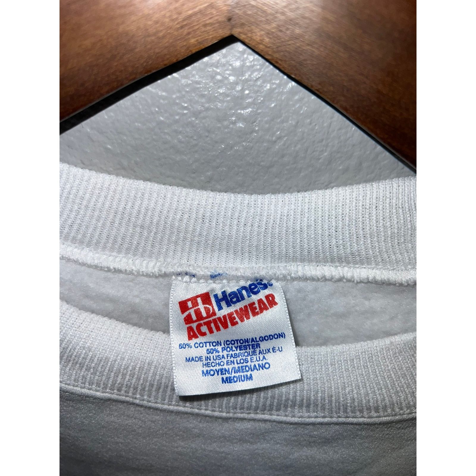 Hanes Vintage Christmas Sweatshirt Night Before Crewneck Medium 90 Size US M / EU 48-50 / 2 - 7 Thumbnail