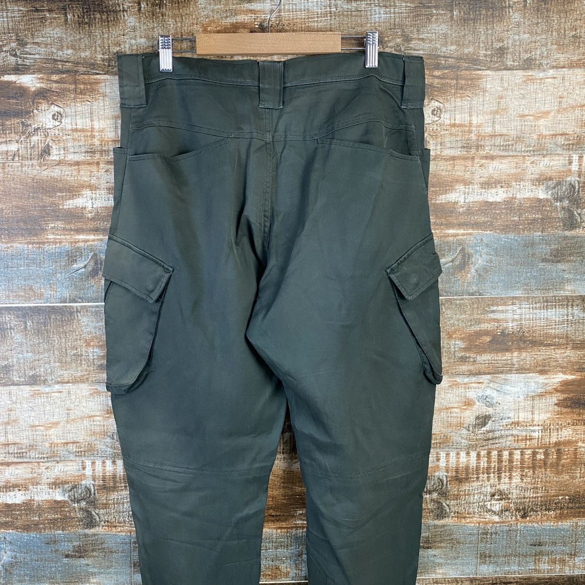 Japanese Brand DL Bull Bros Green Cargo Multipocket Pants #C901 Size US 32 / EU 48 - 15 Thumbnail