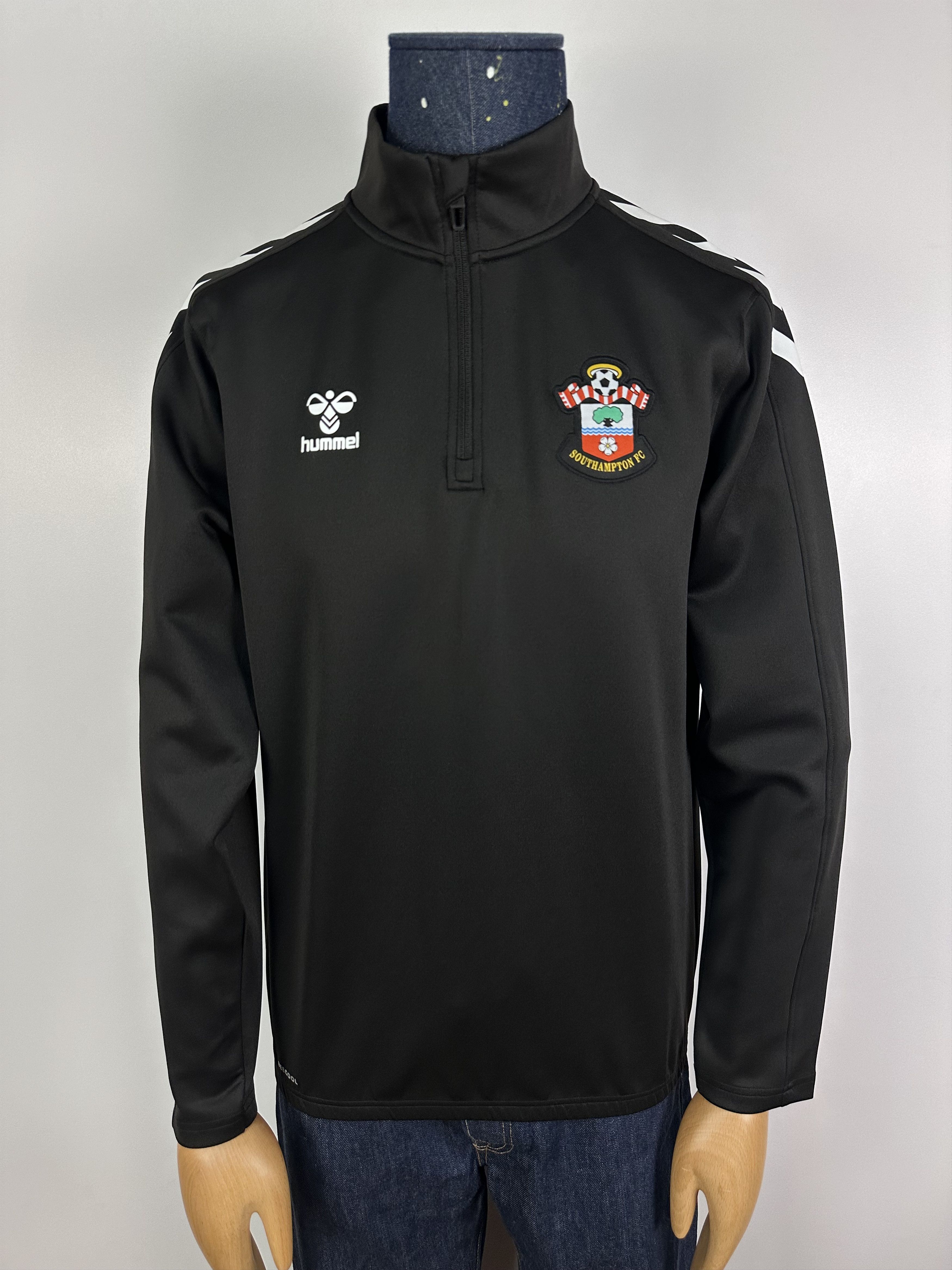 Hummel Southampton Training Football Long Sleeve 1\4 Zip Jacket Size US M / EU 48-50 / 2 - 2 Thumbnail