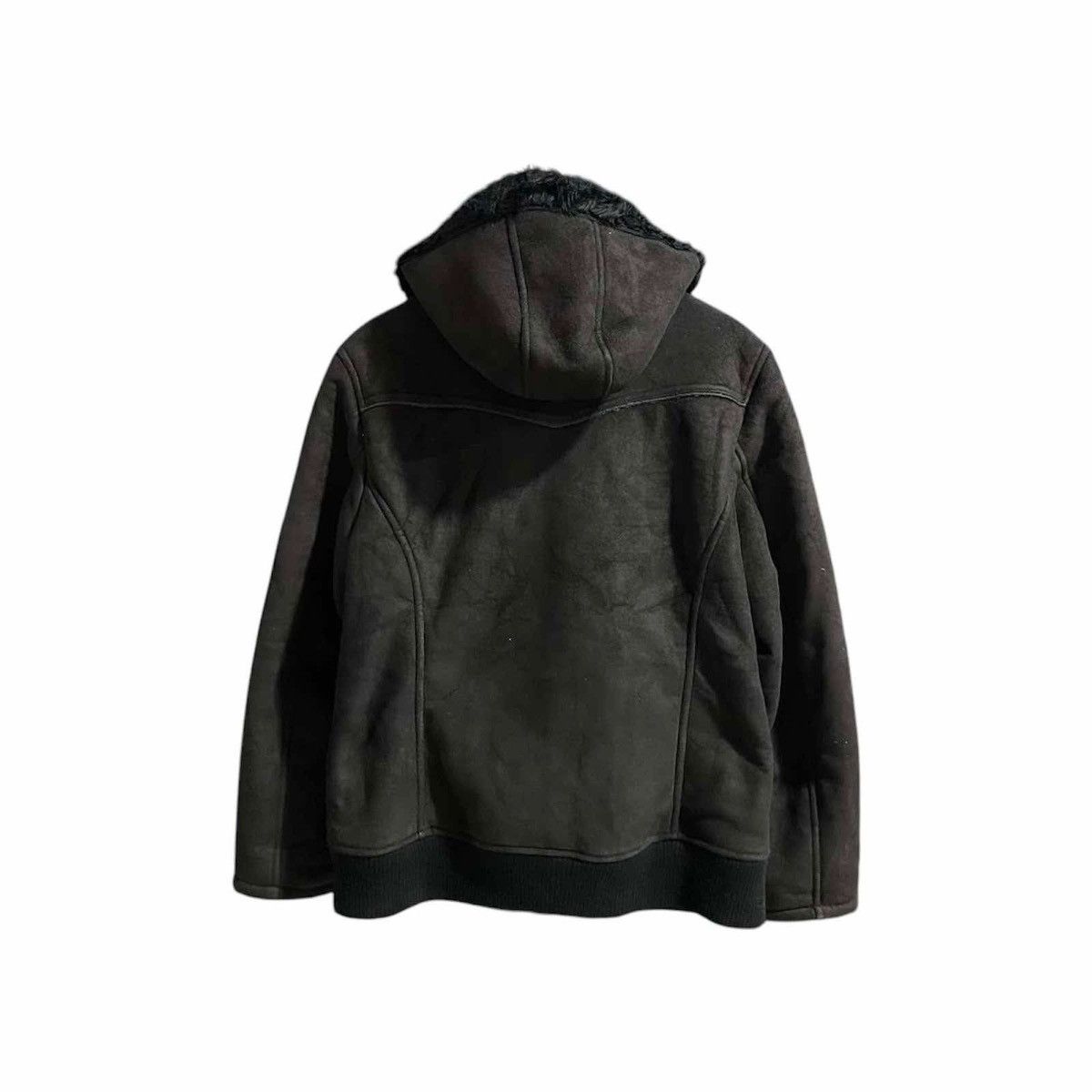 Hysteric Glamour 🔥Sick Y2K Wisdom Fur Hooded Suede Jacket Goth Punk Size US L / EU 52-54 / 3 - 13 Thumbnail