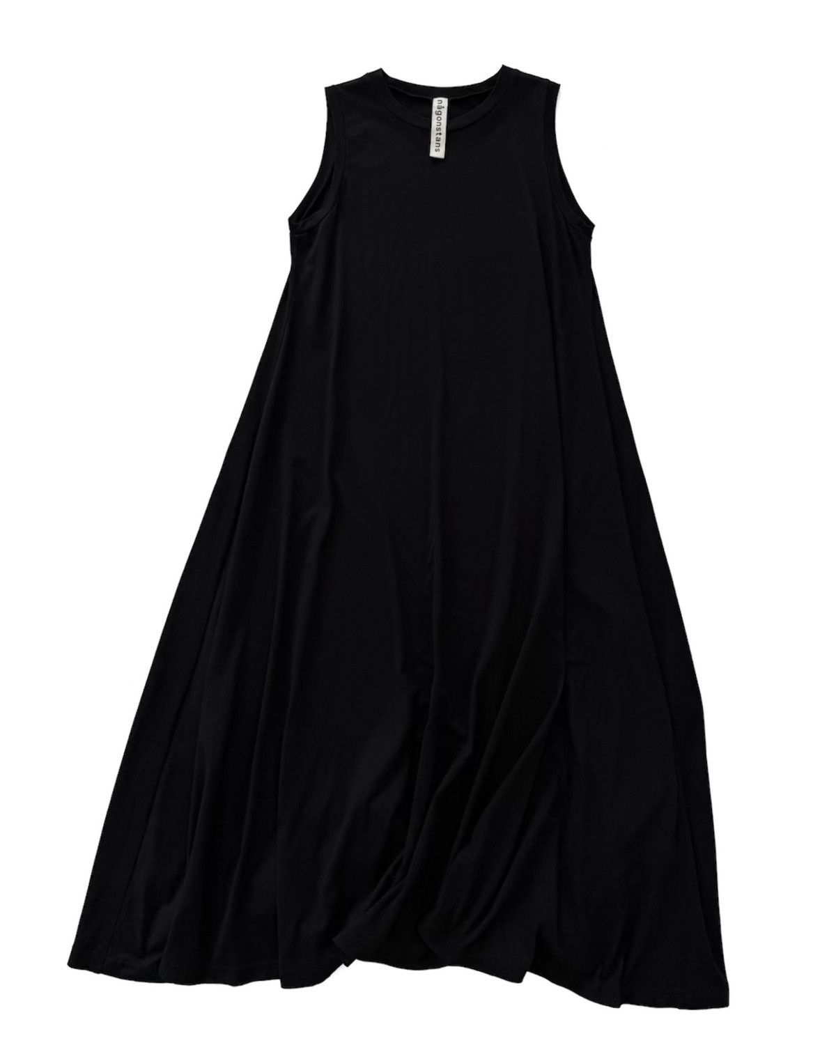 Japanese Brand NåGONSTANS BLACK TANKTOP DRESS Size S / US 4 / IT 40 - 2 Thumbnail