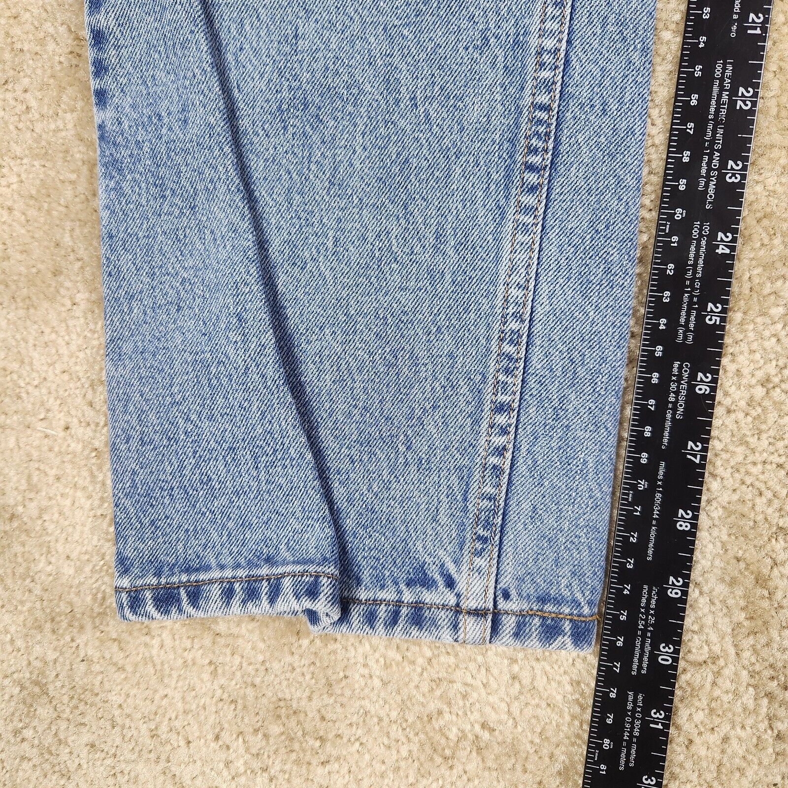 Levi's VTG Levi's 505 Straight Leg Jeans 36x30 Aug 98 #679 Size US 36 / EU 52 - 12 Thumbnail