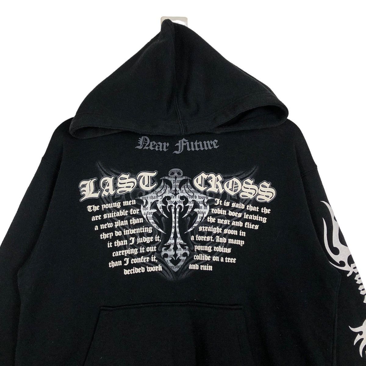Japanese Brand × Seditionaries Rare Dear Future Hoodie Punk Big Logo Inspire Chrome Hearts Size US M / EU 48-50 / 2 - 3 Thumbnail