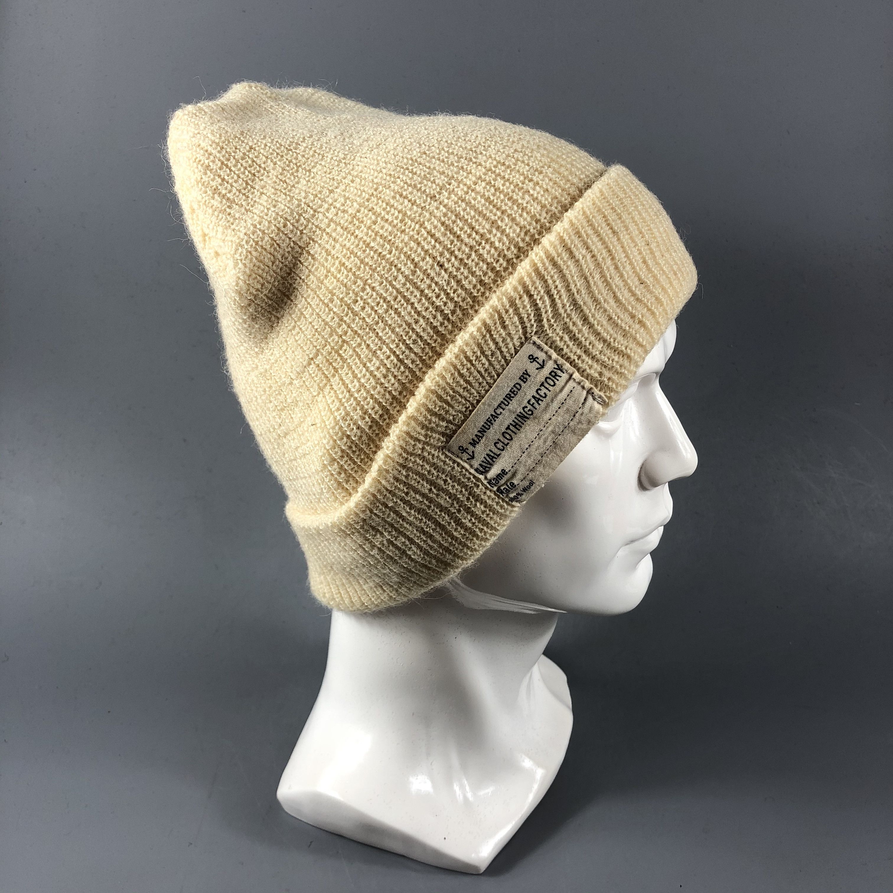 Naval Clothing Factory Naval Clothing Fisherman Beanie Snowcap Snow Hat B768 Size ONE SIZE - 2 Thumbnail