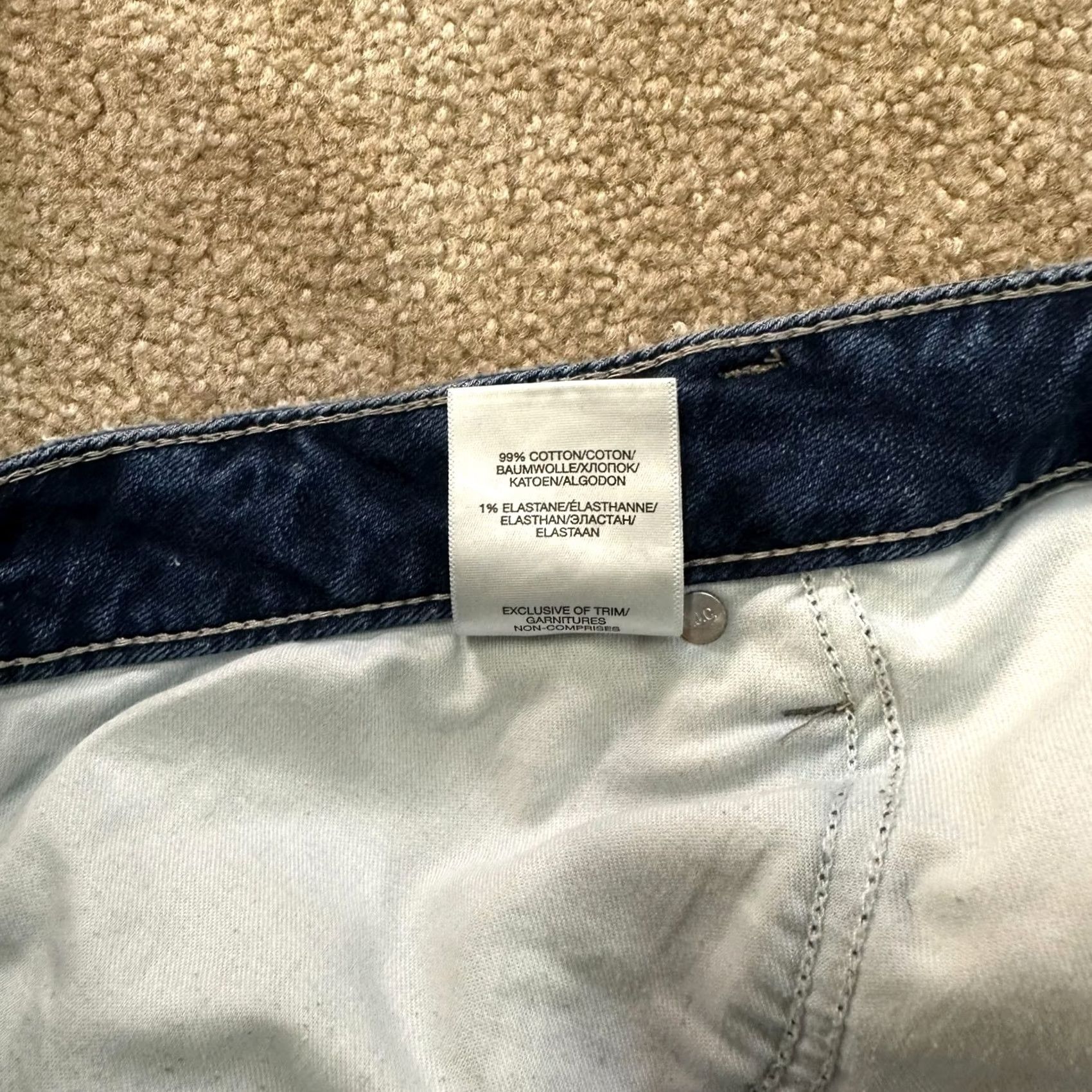 Silver Jeans Co. VINTAGE? No — Silver Jeans Suki Bootcut Jeans Womens 24x33 Blue Denim Stretch 5-Pocket Regular Slim Mid Rise Adult Womens Gold? Size 32" / US 10 / IT 46 - 5 Thumbnail