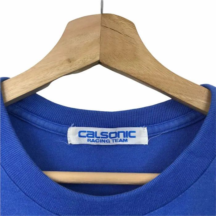 Vintage Vtg CALSONIC RACING TEAM Nissan Motorsport Impul Tee Shirt Size US M / EU 48-50 / 2 - 4 Thumbnail