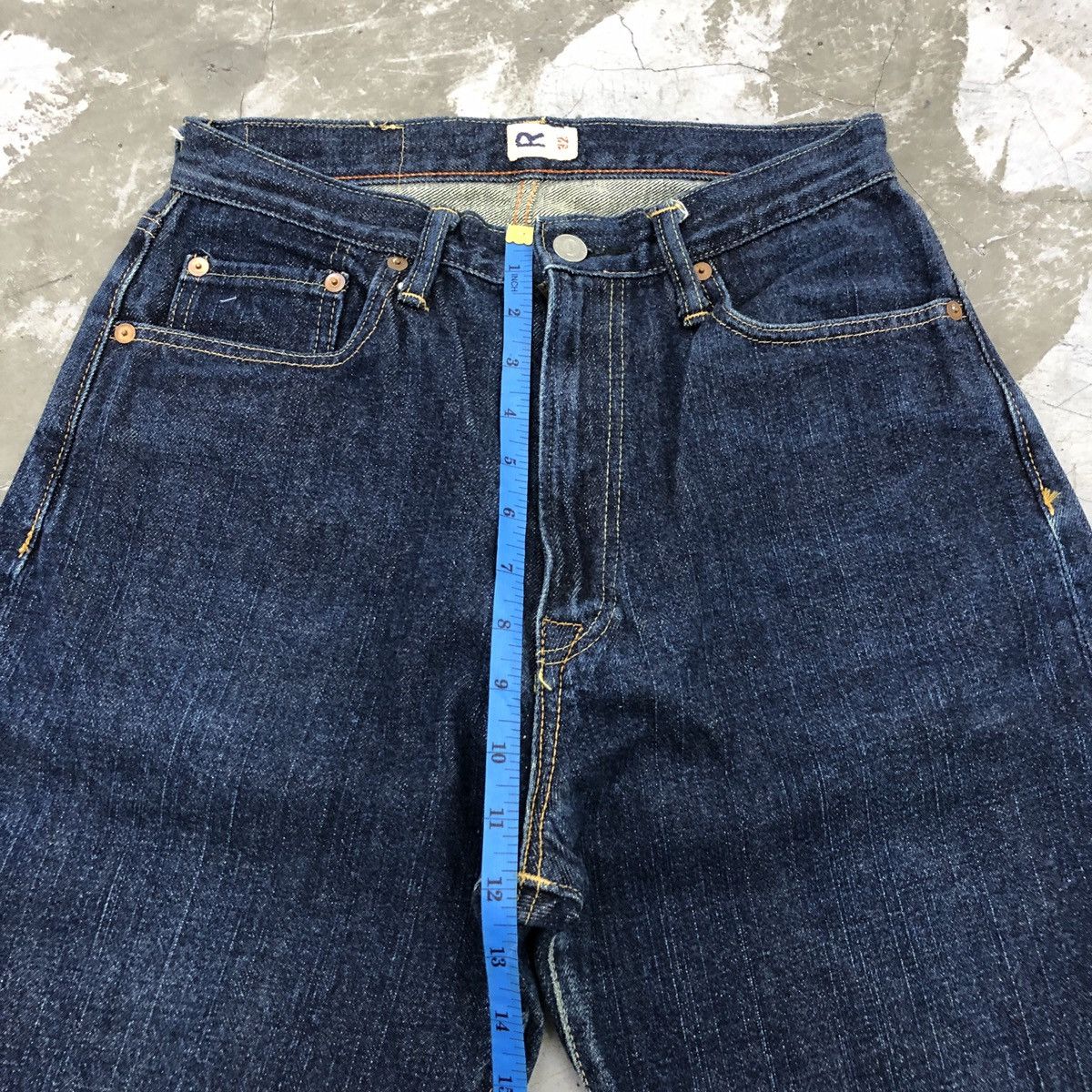 45rpm × Denime × Japanese Brand 45 RPM Straight Cut Denim Jeans Size US 28 / EU 44 - 16 Thumbnail