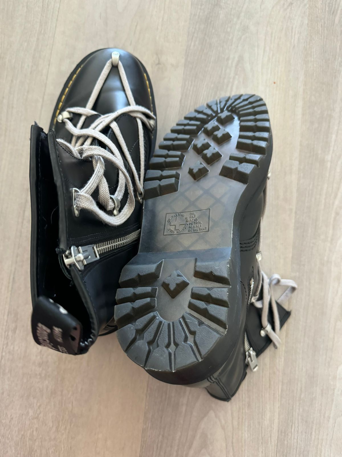 Dr. Martens × Rick Owens Rick Owens Dr. Martens Pentagram 1460 Boots Size US 14 / EU 47 - 5 Thumbnail