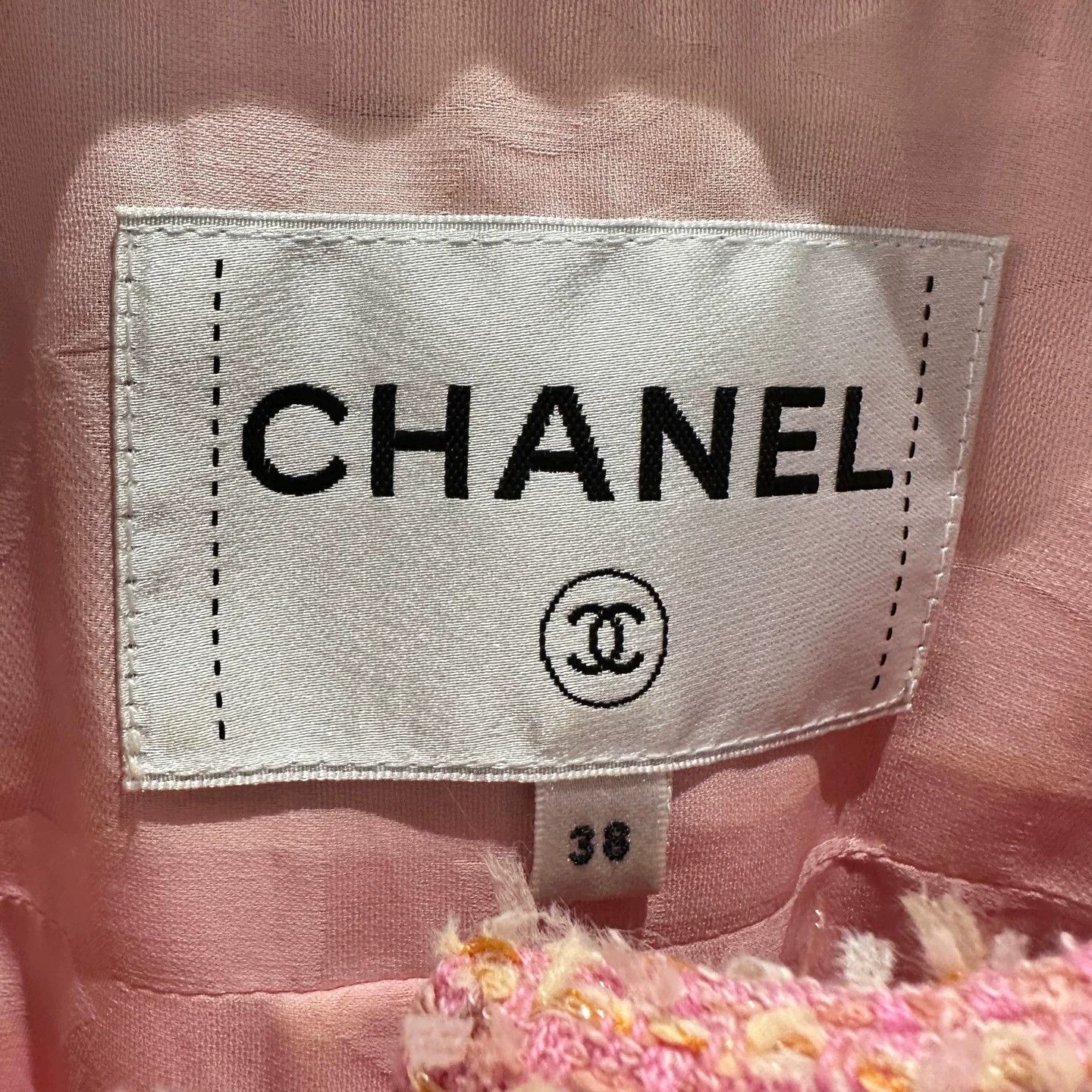 Chanel Chanel women's may206 tweed double pocket cotton vest 38 Size S / US 4 / IT 40 - 3 Thumbnail