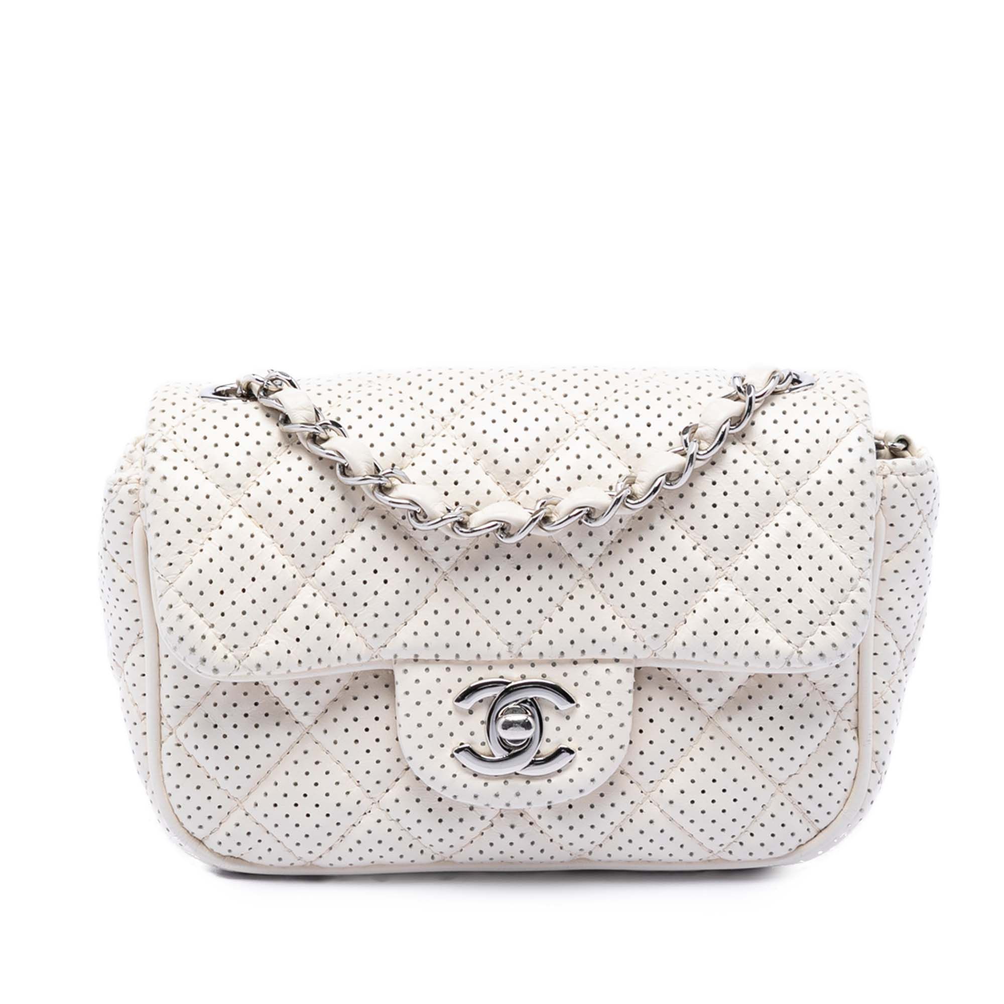 Chanel Mini Perforated Lambskin Punch Flap Size ONE SIZE - 1 Thumbnail