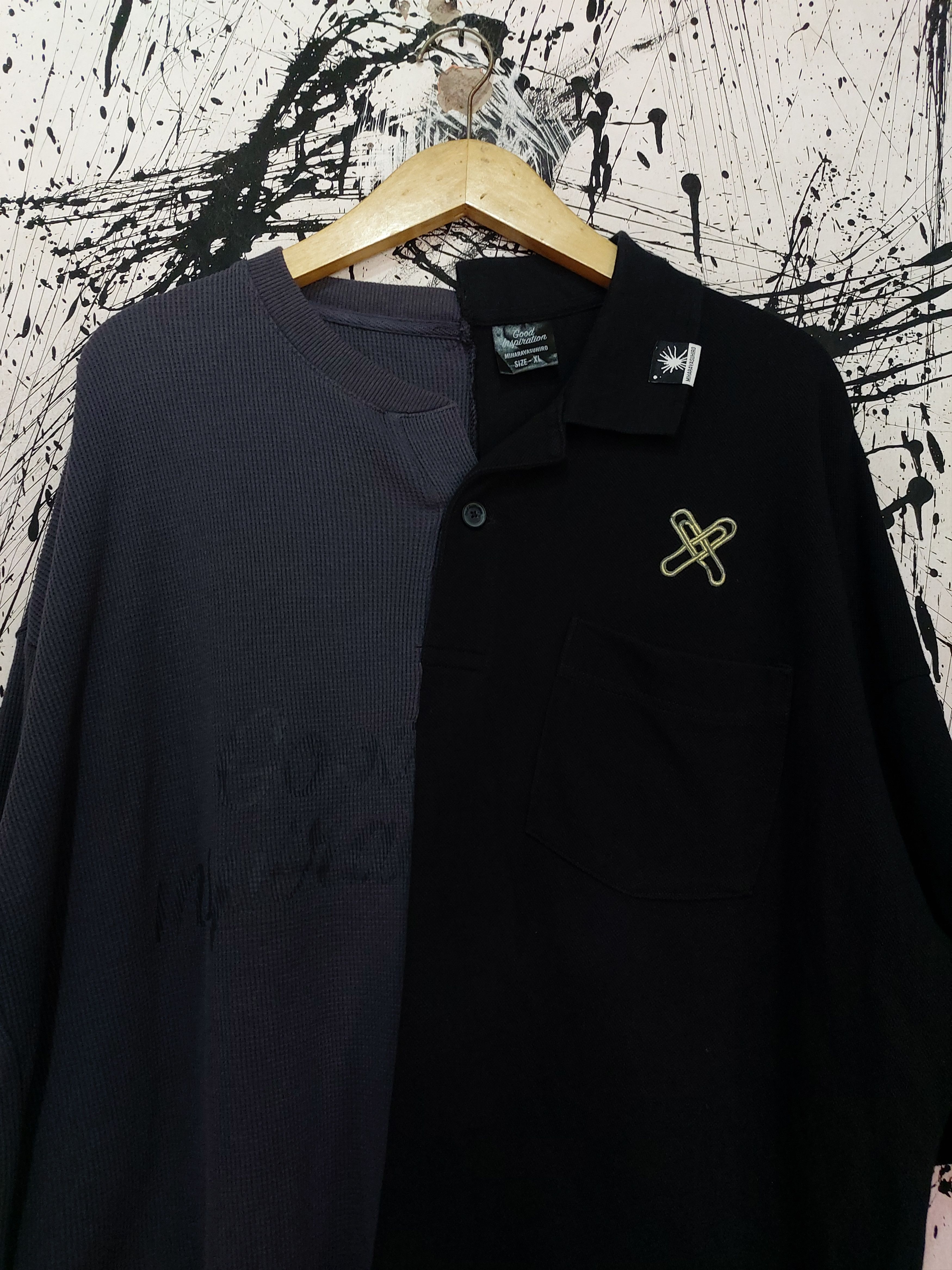 GU × Maison MIHARA YASUHIRO GU X MAISON MIHARA YASUHIRO GOOD INSPIRATION BUTTON UP Size US XL / EU 56 / 4 - 3 Thumbnail