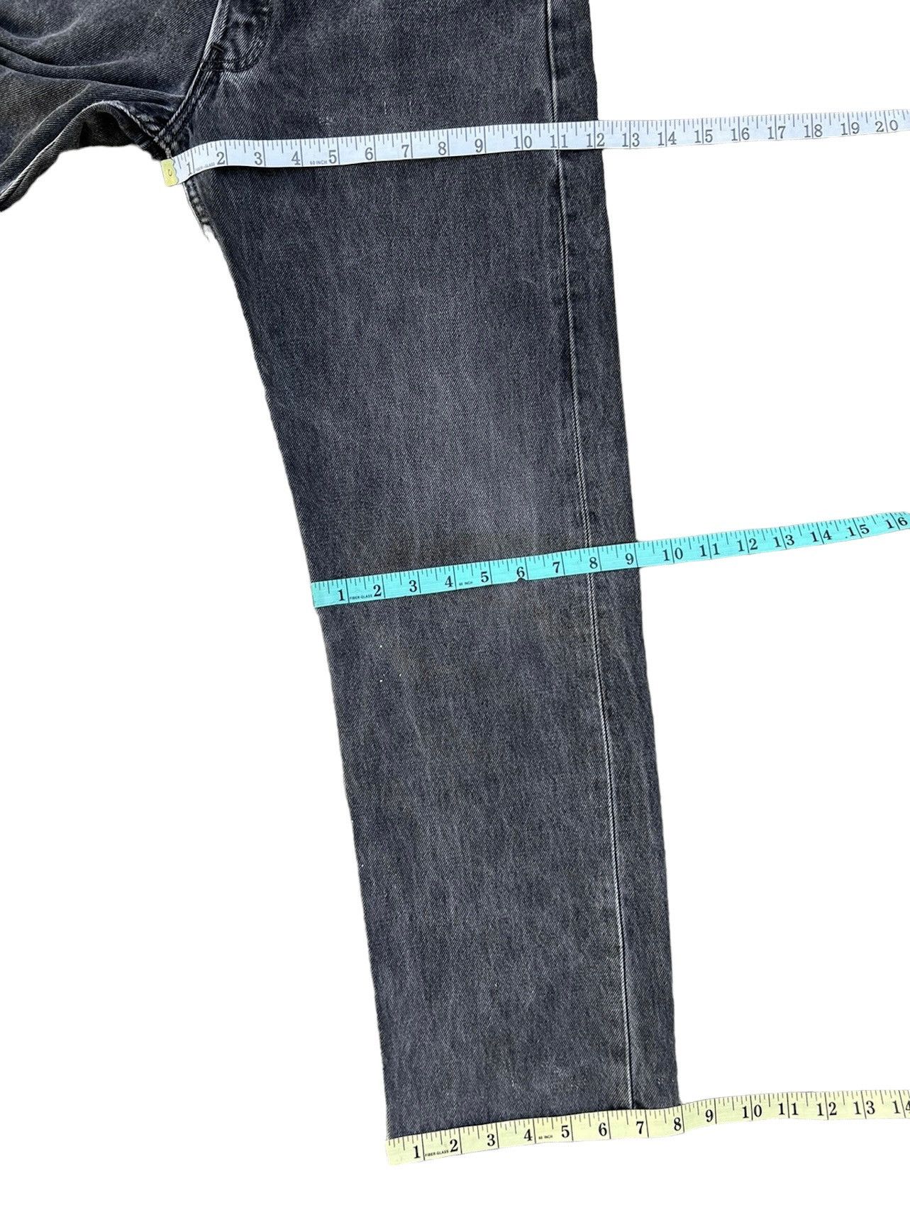Levi's × Vintage Vintage 1999 Levi’s 501 Usa Faded Black Denim Jeans Size US 31 - 4 Thumbnail