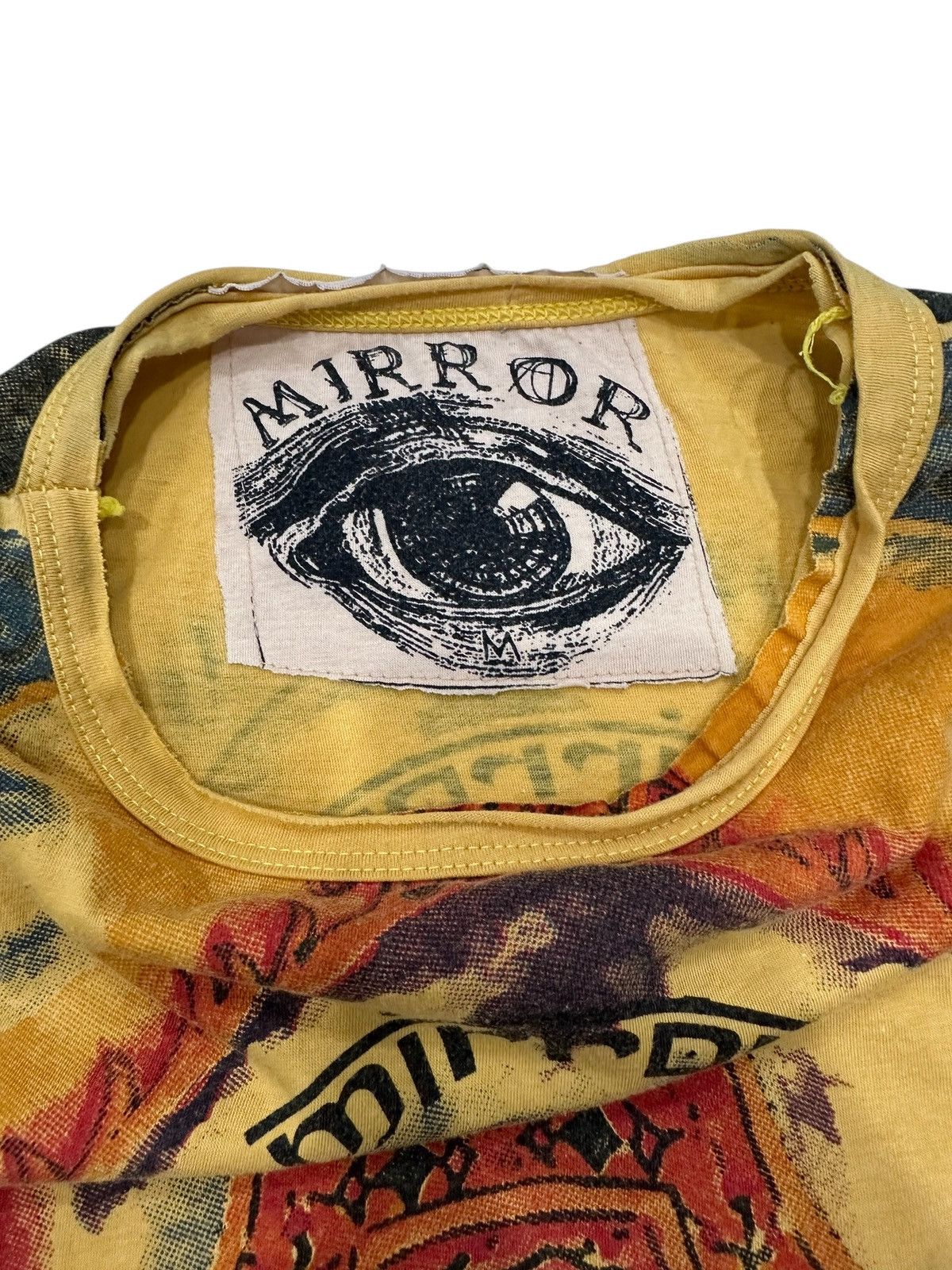 Hysteric Glamour 2000s MIRROR EYES SHORT SLEEVE HYSTERIC IFSIX LGB STYLE Size US M / EU 48-50 / 2 - 6 Thumbnail
