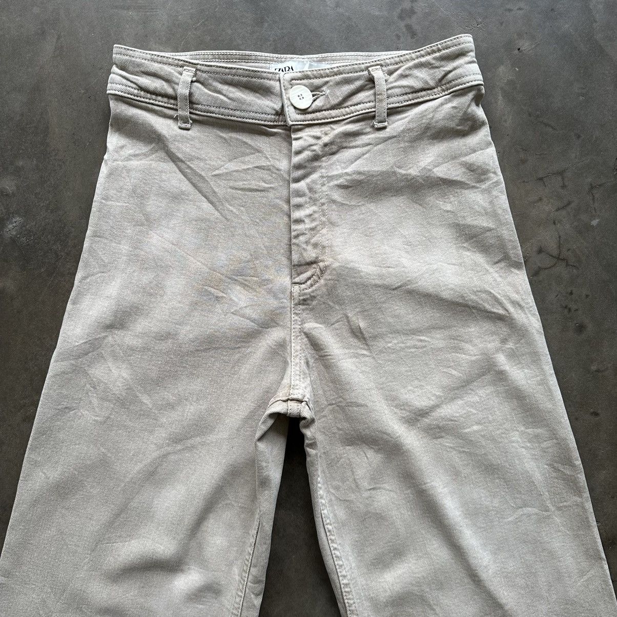 Japanese Brand Vintage Japanese Distressed Baggy Flare Trousers Pants Size US 28 / EU 44 - 2 Thumbnail