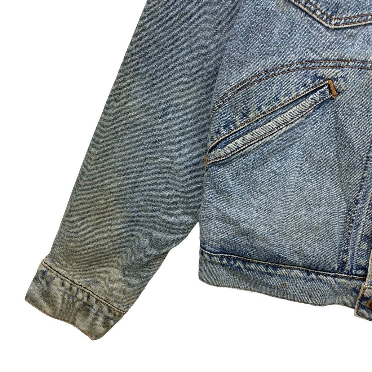 Vintage × Wrangler 💥Japanese Brand Wrangler Trucker Jacket Size M / US 6-8 / IT 42-44 - 6 Thumbnail