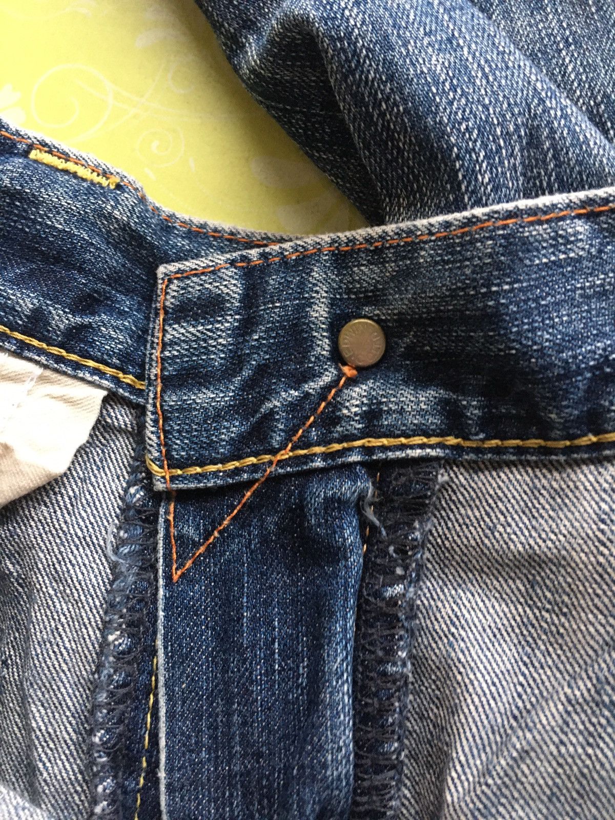 Edwin × Japanese Brand × Vintage Edwin blue trip 503 vintage Size US 34 / EU 50 - 15 Thumbnail