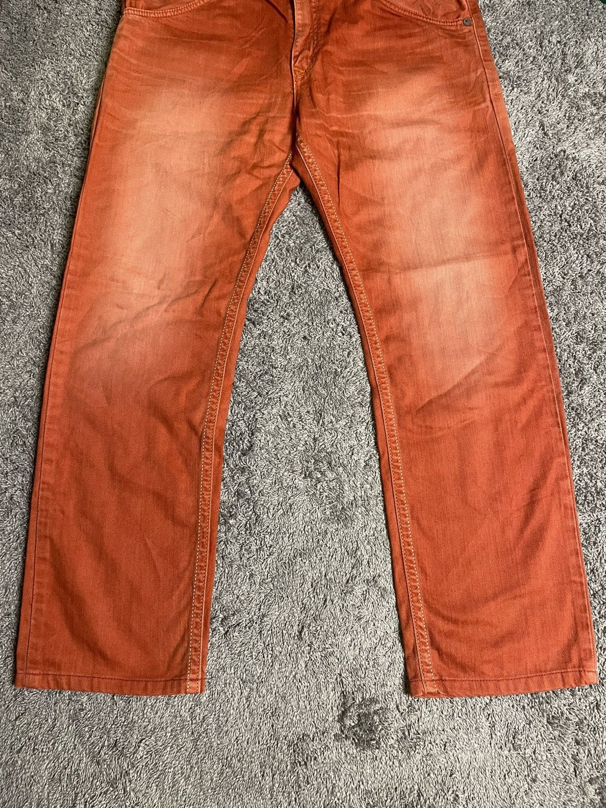 Edwin Rare Orange Edwin Exclusive Vintage Pant Size US 35 - 4 Thumbnail